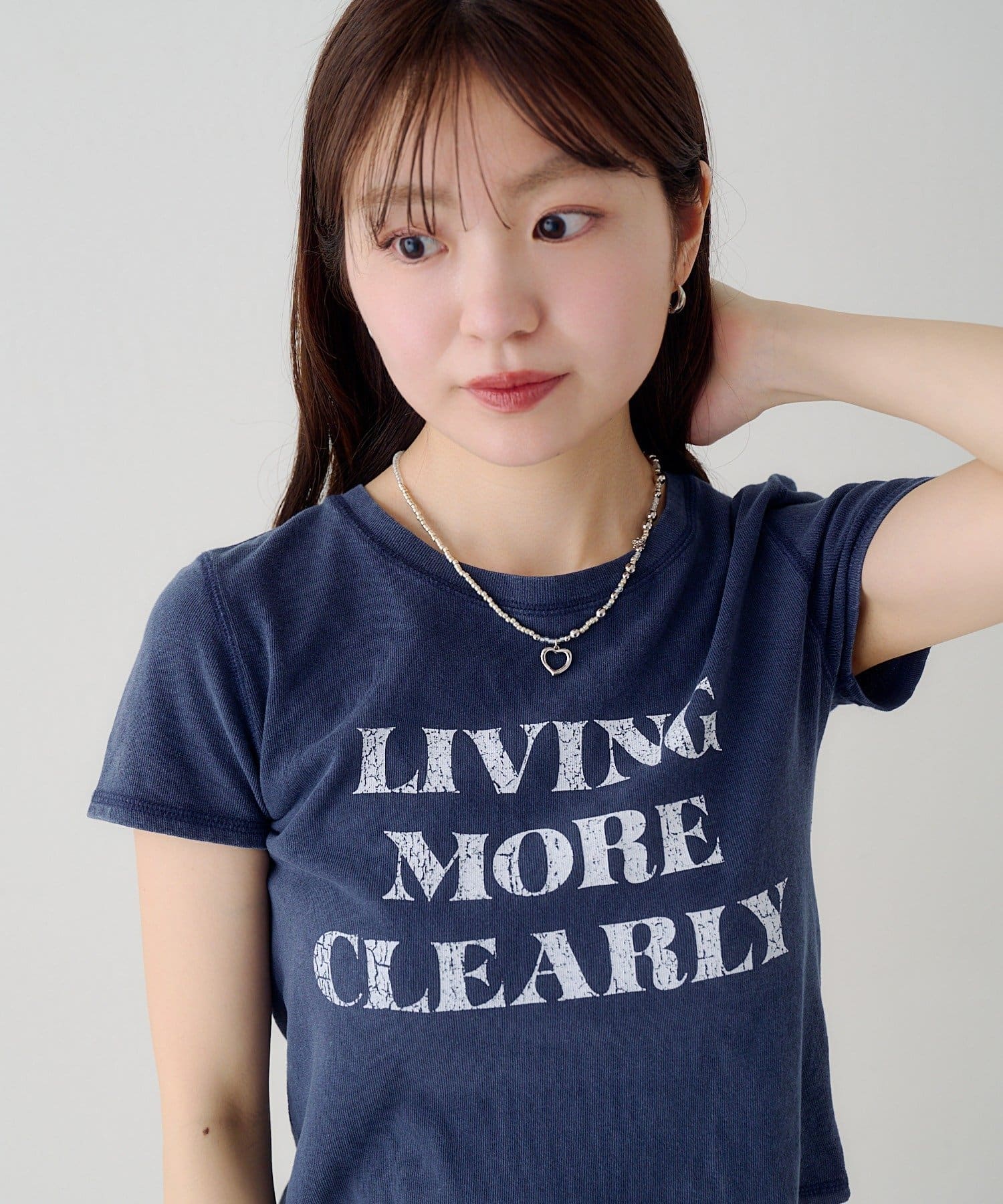 Kastane(カスタネ) 【fiw.】ハートビーズネックレス