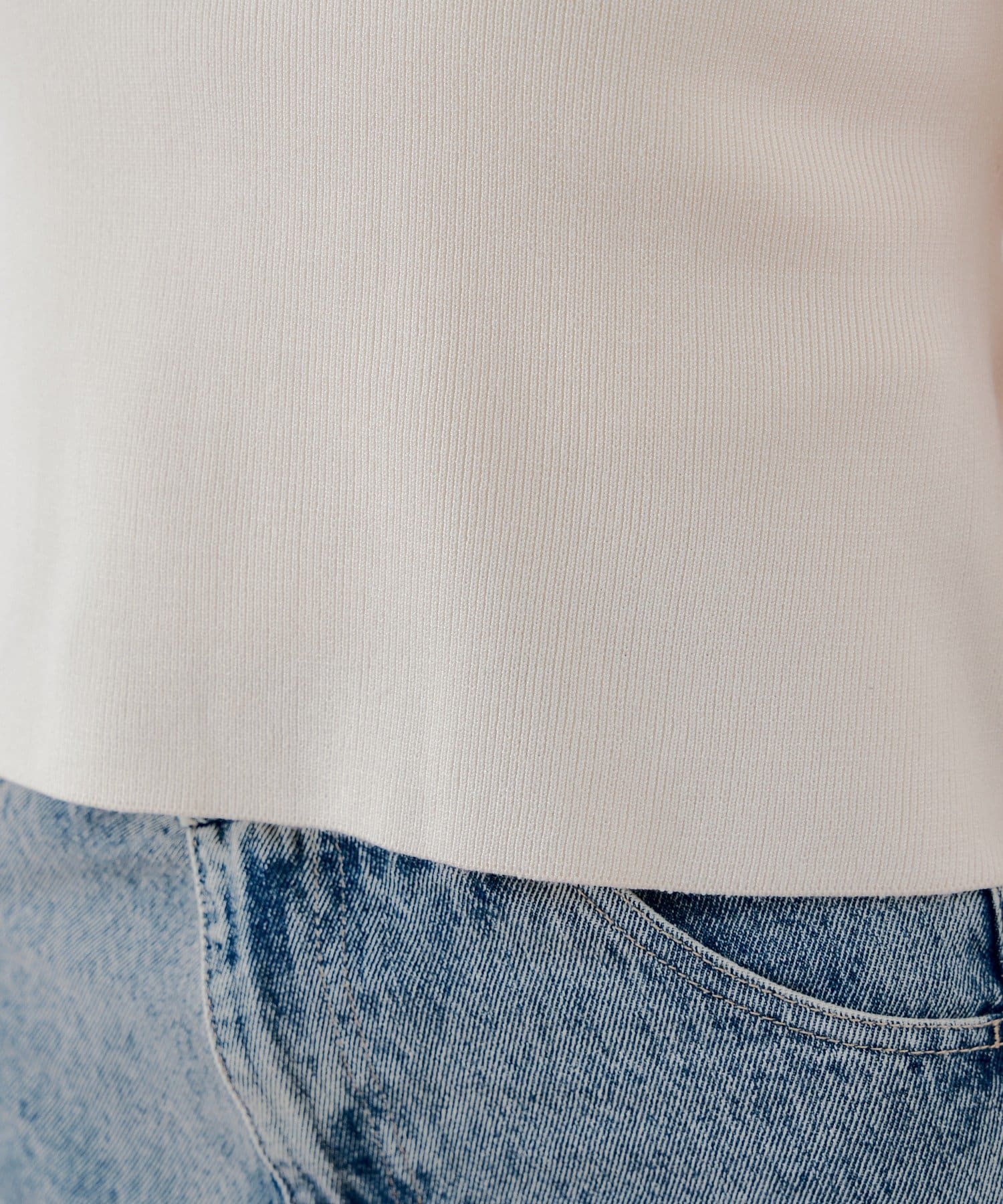 Chico(チコ) 【SALON by Chico】配色ポロ襟ニット