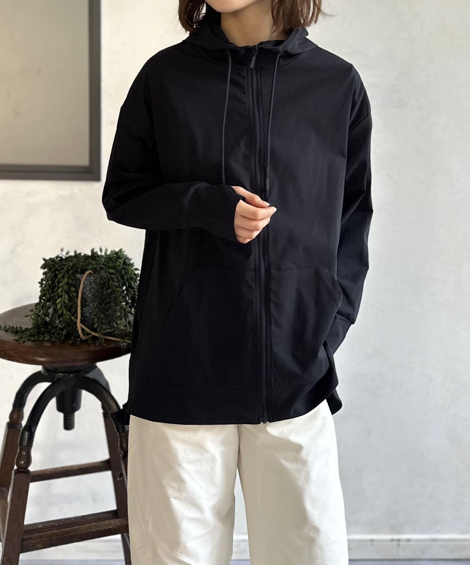 LOCUST(ローカスト) 【UVカット】ゆるパーカー