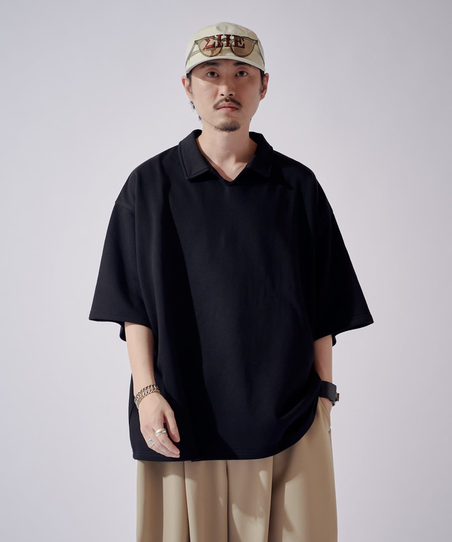 Lui's(ルイス) 【WEB限定】オーバーサイズ スウェットスキッパー