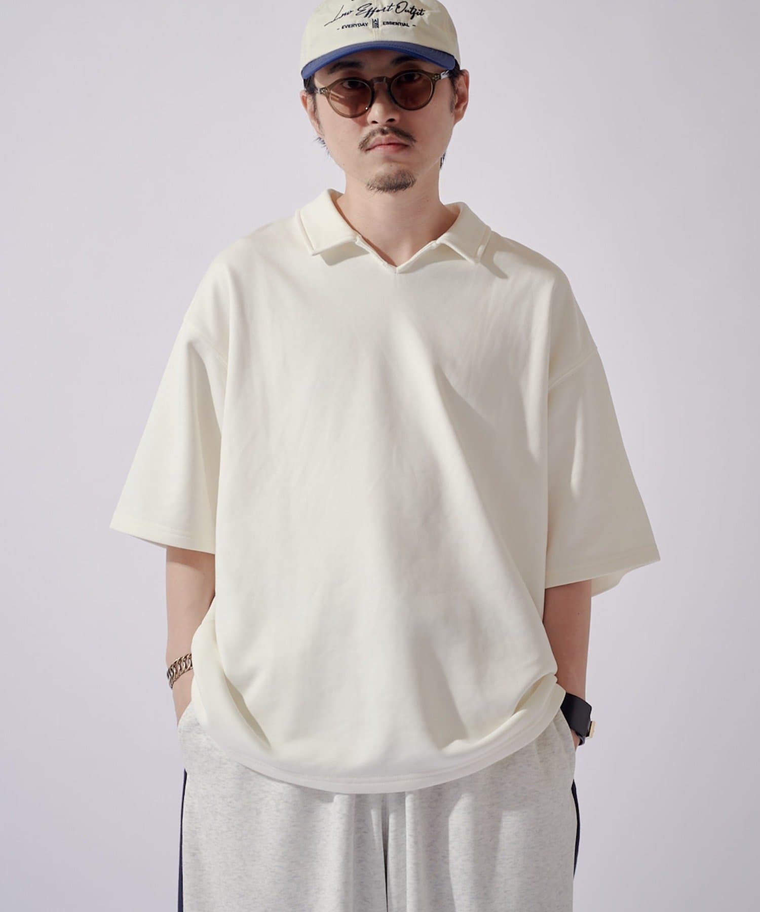 Lui's(ルイス) 【WEB限定】オーバーサイズ スウェットスキッパー