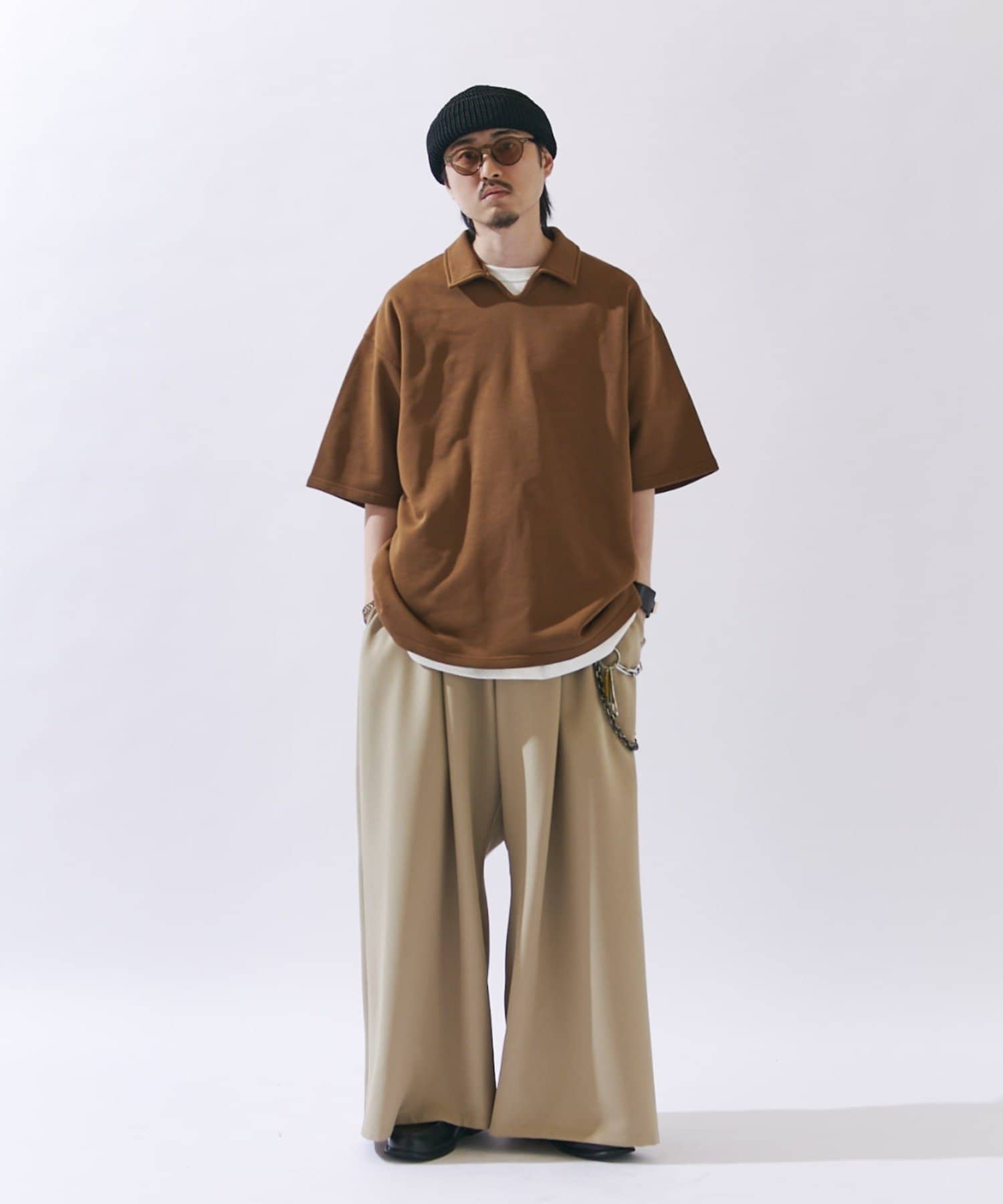 Lui's(ルイス) 【WEB限定】オーバーサイズ スウェットスキッパー