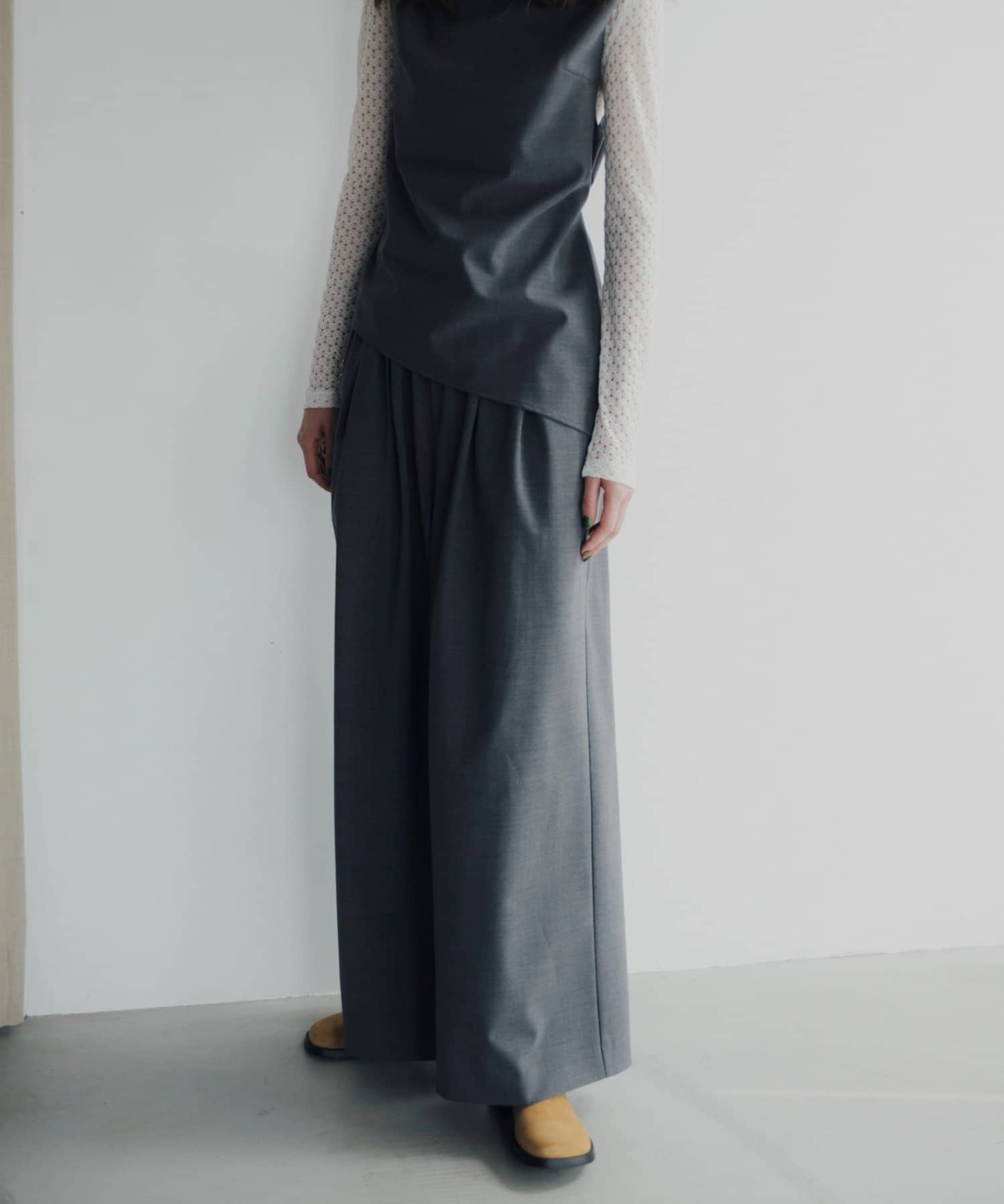 Pasterip(パセリ) Drawstring set up pants