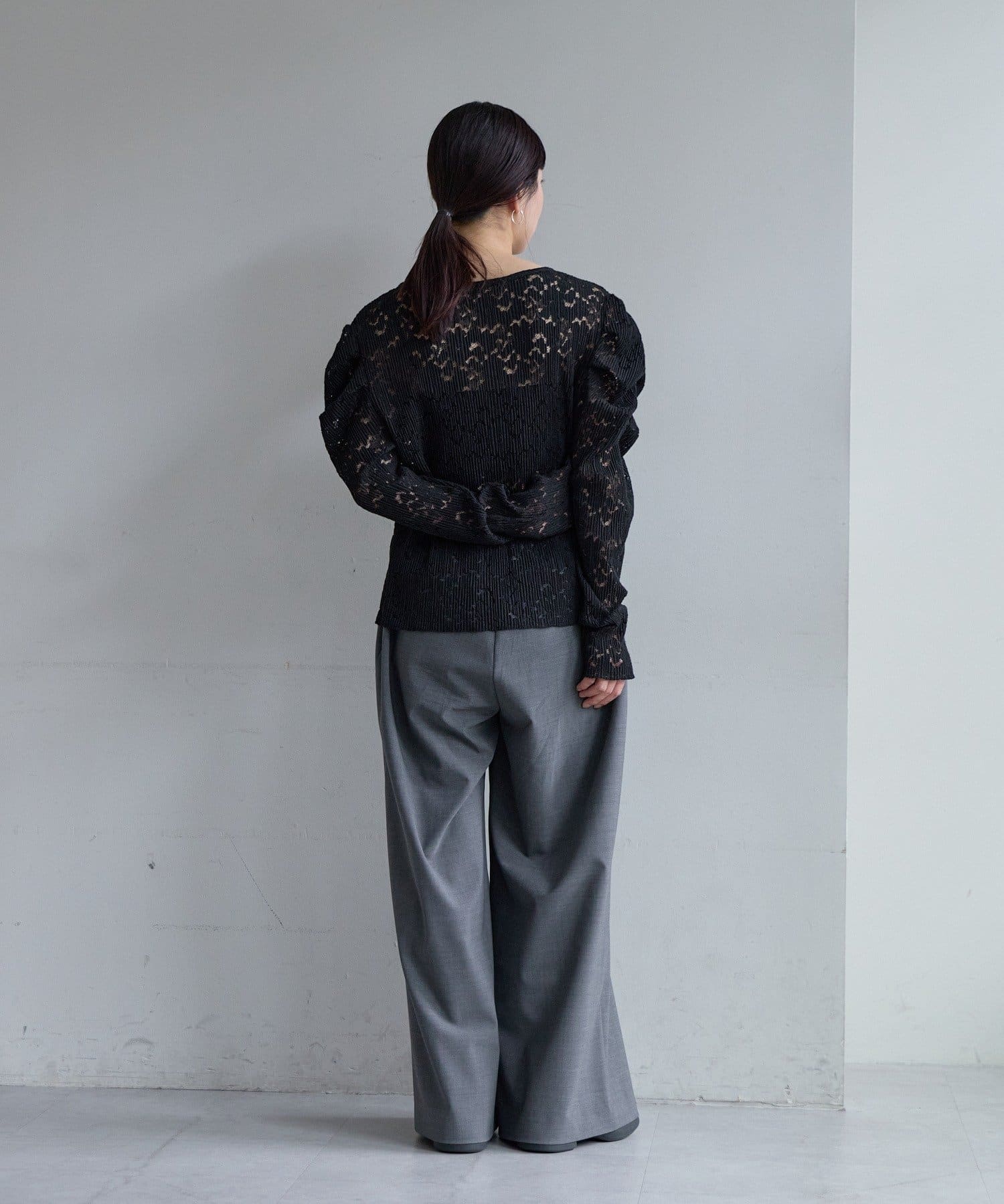 Pasterip(パセリ) Drawstring set up pants