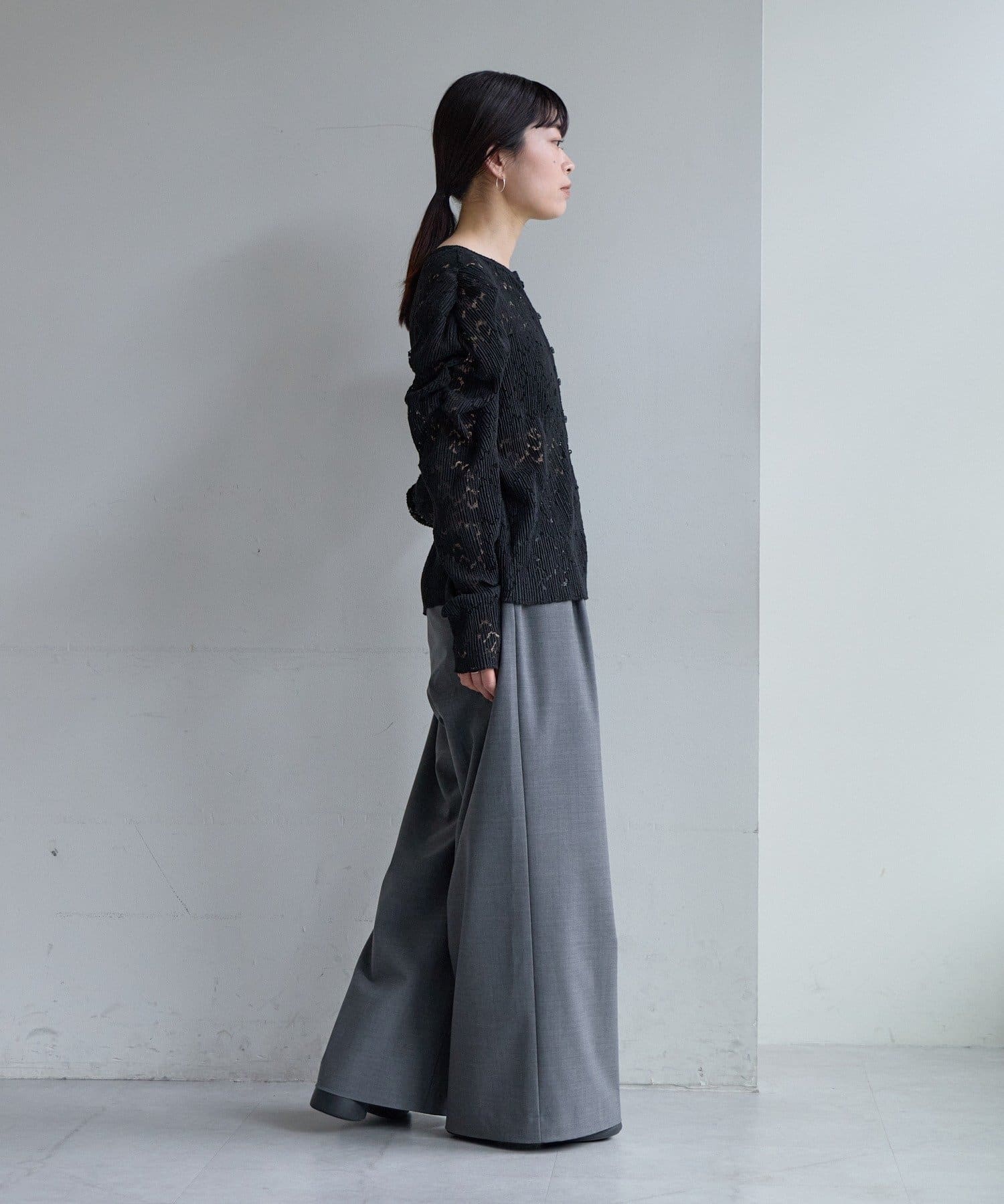 Pasterip(パセリ) Drawstring set up pants