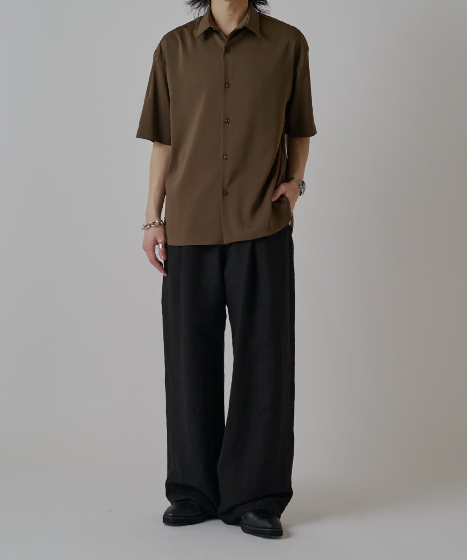 Lui's(ルイス) サテンLUXs/sシャツ