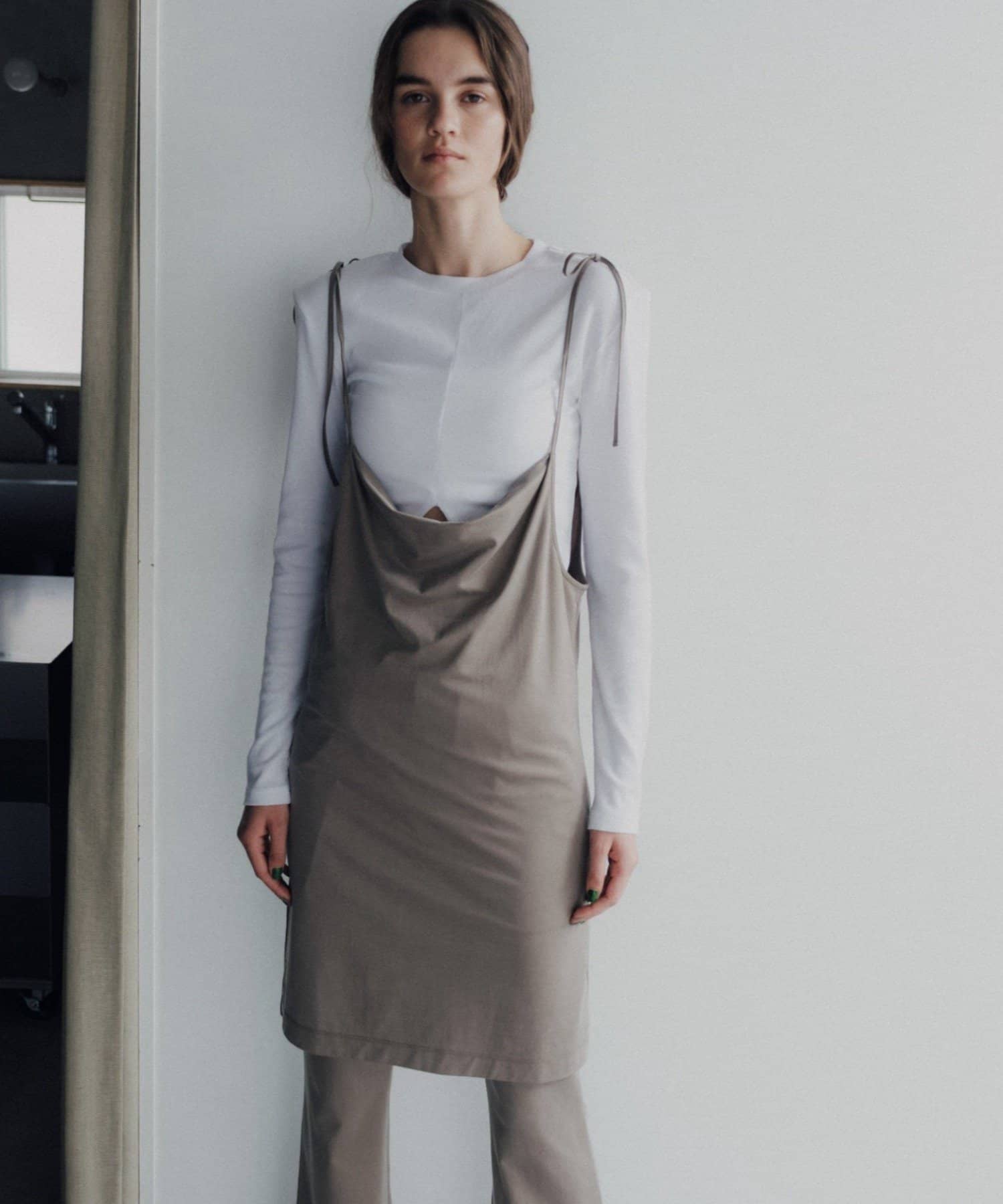 Pasterip(パセリ) Cupro jersey camisole top