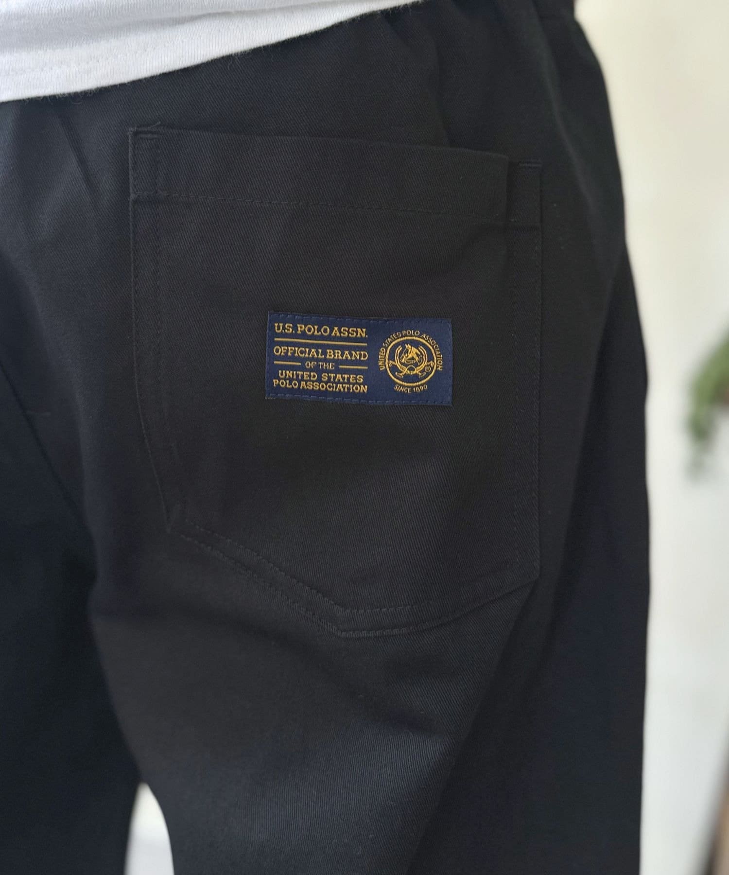 LOCUST(ローカスト) 【ユニセックス】【U.S.POLO ASSN.】ツイルイージーパンツ