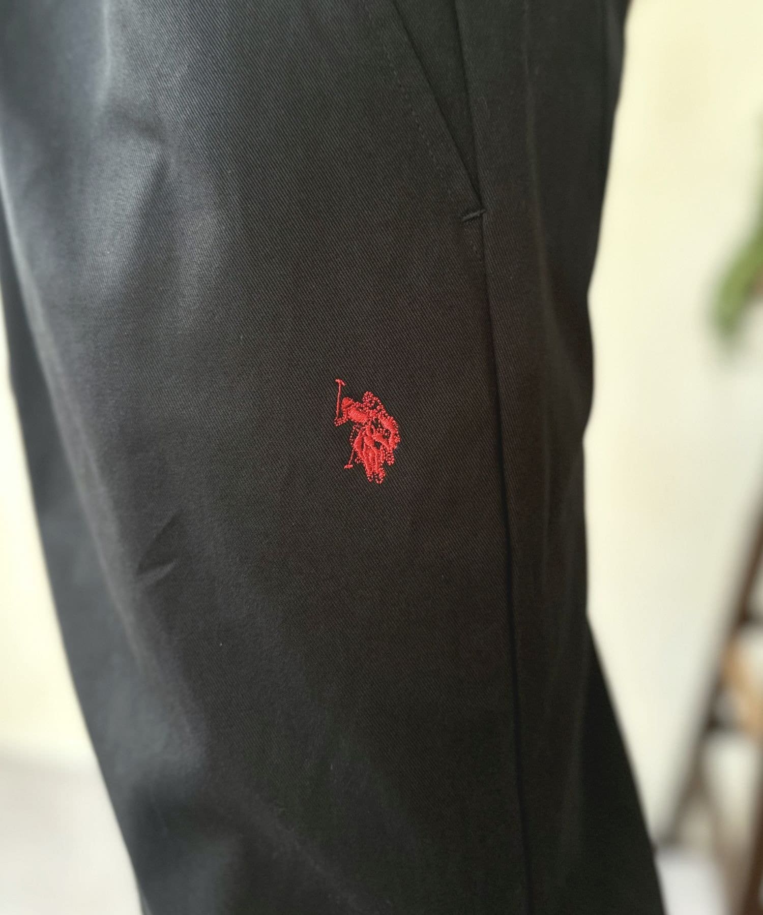 LOCUST(ローカスト) 【ユニセックス】【U.S.POLO ASSN.】ツイルイージーパンツ