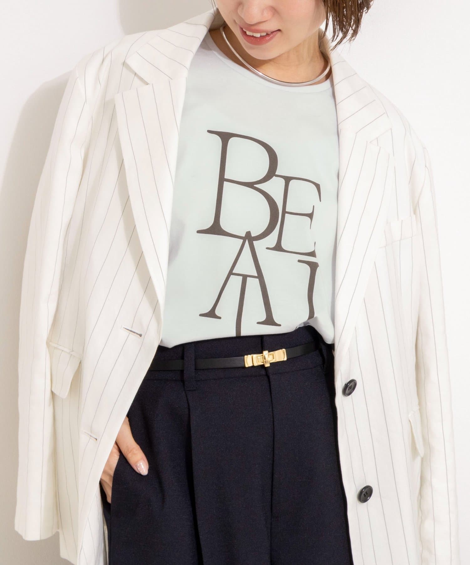 NOLLEY'S(ノーリーズ) プリントT