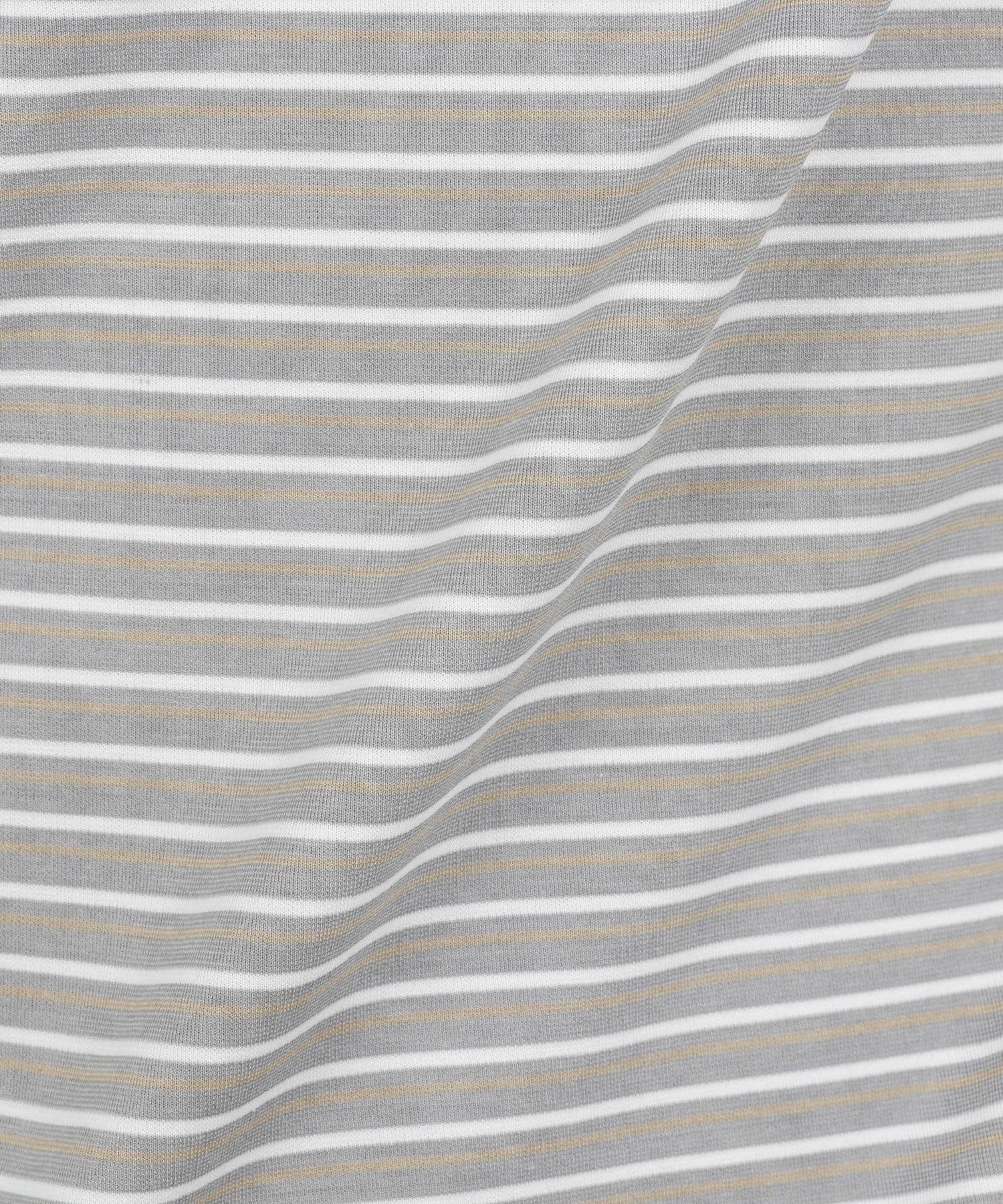 NOLLEY'S(ノーリーズ) シルケットボーダーロンＴ