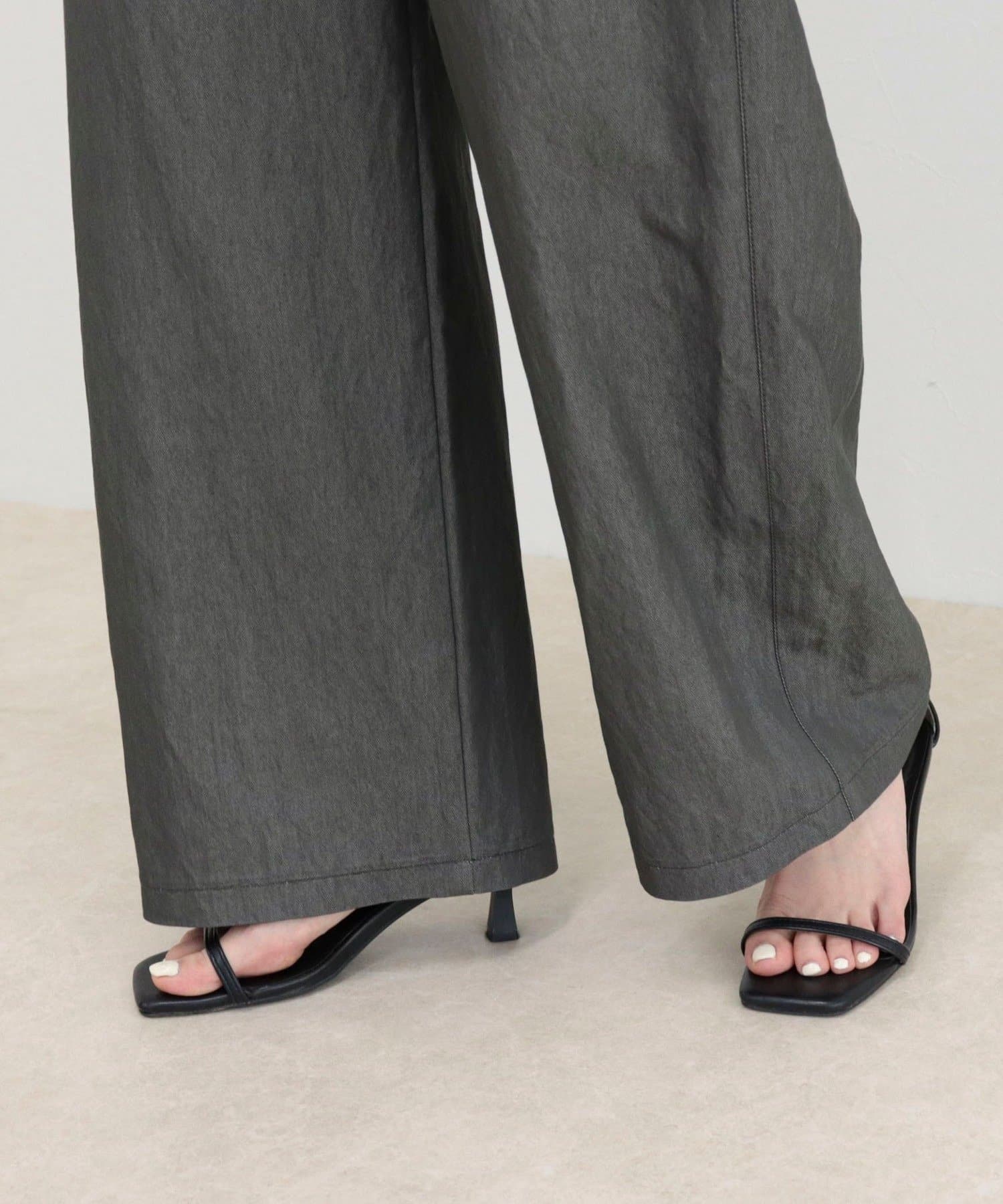 FREDY & GLOSTER(フレディ アンド グロスター) 【低身長サイズ34有り】ライトシャンブレーデニムイージーパンツ