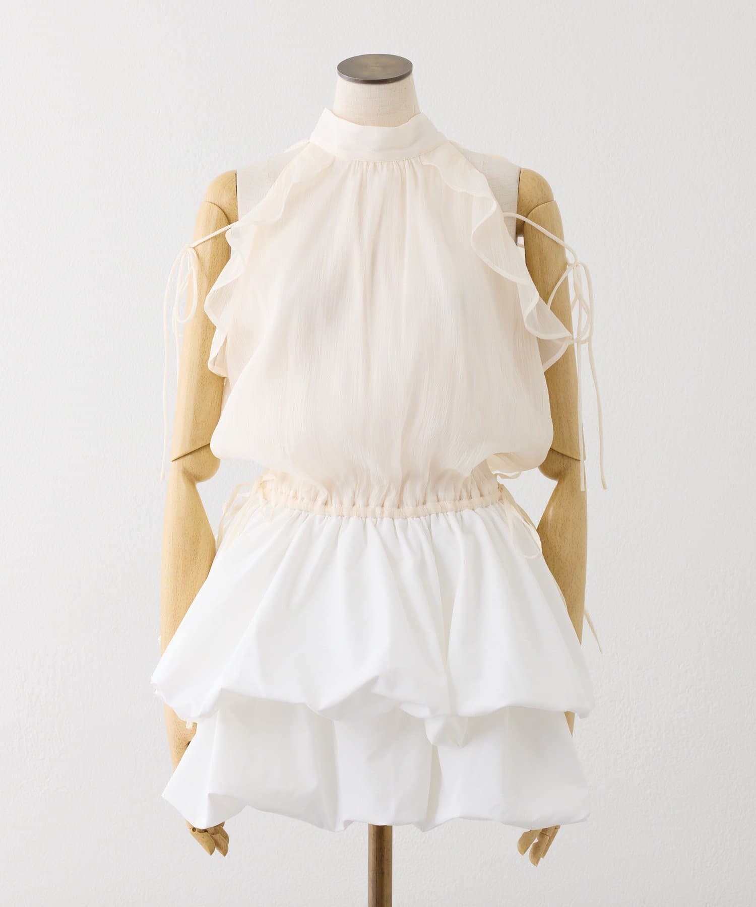 one after another NICE CLAUP(ワンアフターアナザー ナイスクラップ) バルーンアメスリミニワンピース