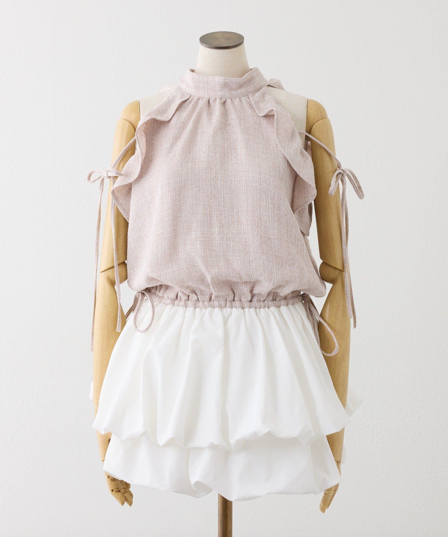 one after another NICE CLAUP(ワンアフターアナザー ナイスクラップ) バルーンアメスリミニワンピース