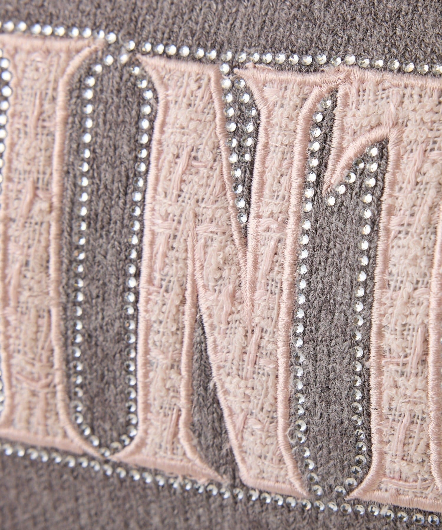 NICE CLAUP / OLIVE des OLIVE OUTLET(ナイスクラップ  / オリーブ デ オリーブ アウトレット) 【one after another】キラキラロゴ入りアソートニット