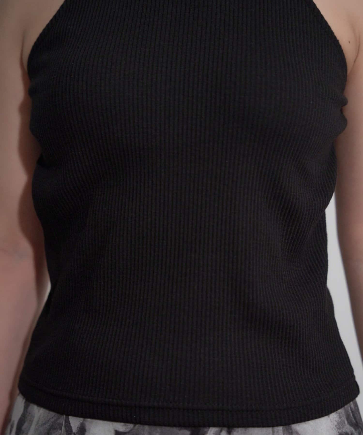 Remind me and forever(リマインドミーアンドフォーエバー) 【Mavie..7】カップ付きテレコホルターネックインナー