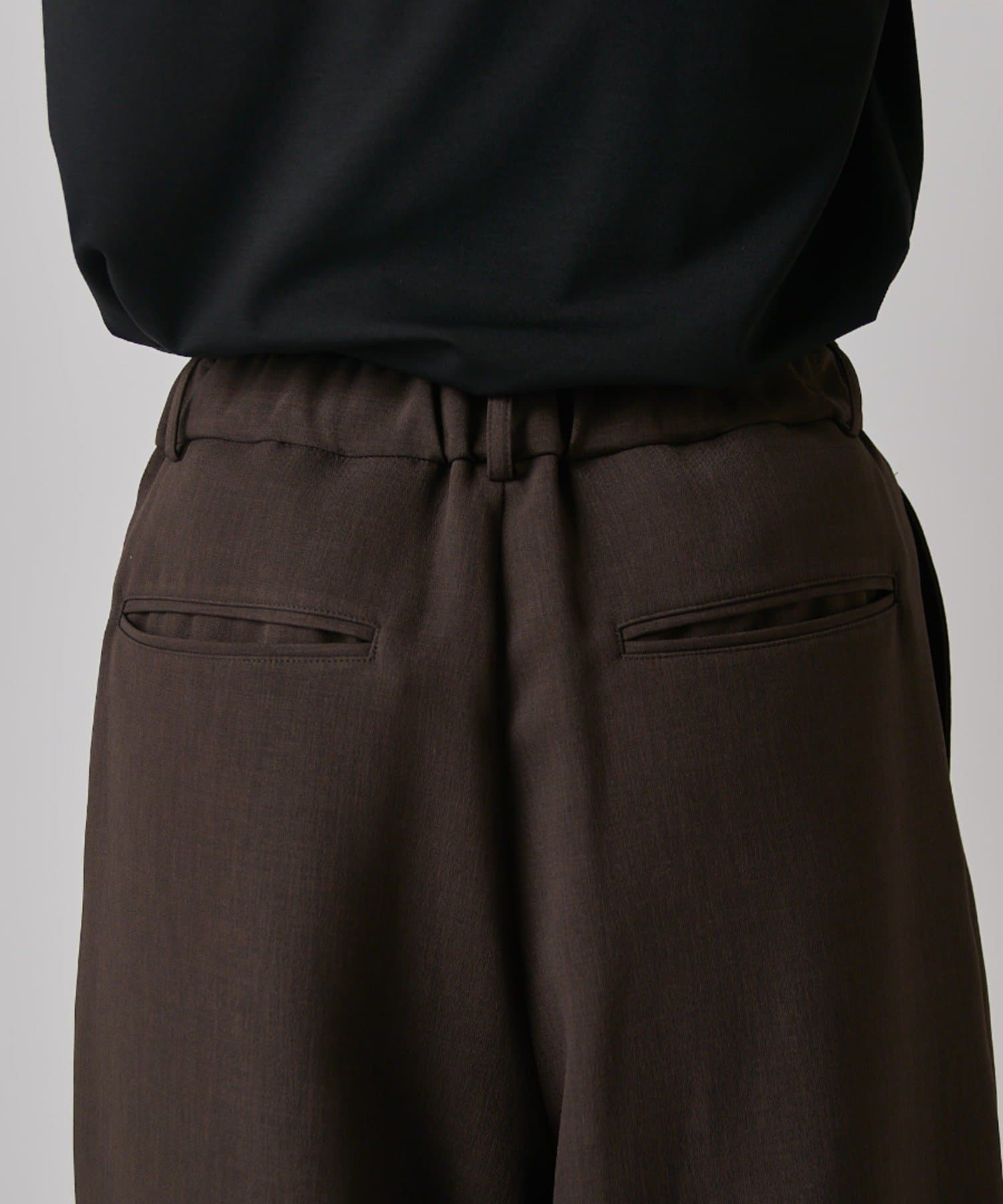 Lui's(ルイス) ダブルクロスタックワイドパンツ