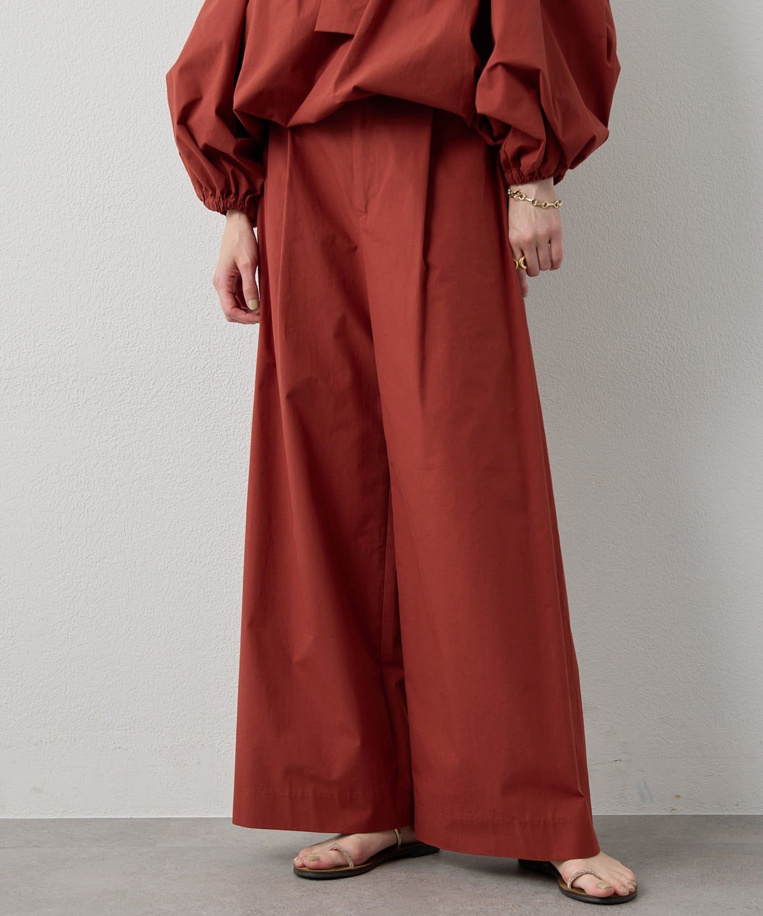 Whim Gazette(ウィム ガゼット) コットンタイプライターパンツ