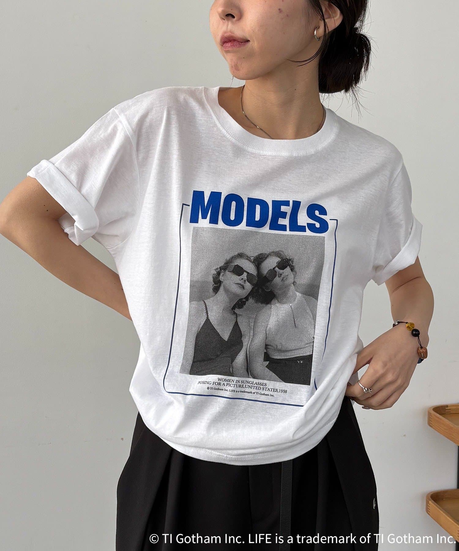 CAPRICIEUX LE'MAGE(カプリシュレマージュ) 〈GOOD ROCK SPEED〉MODELS PHOTO Tシャツ