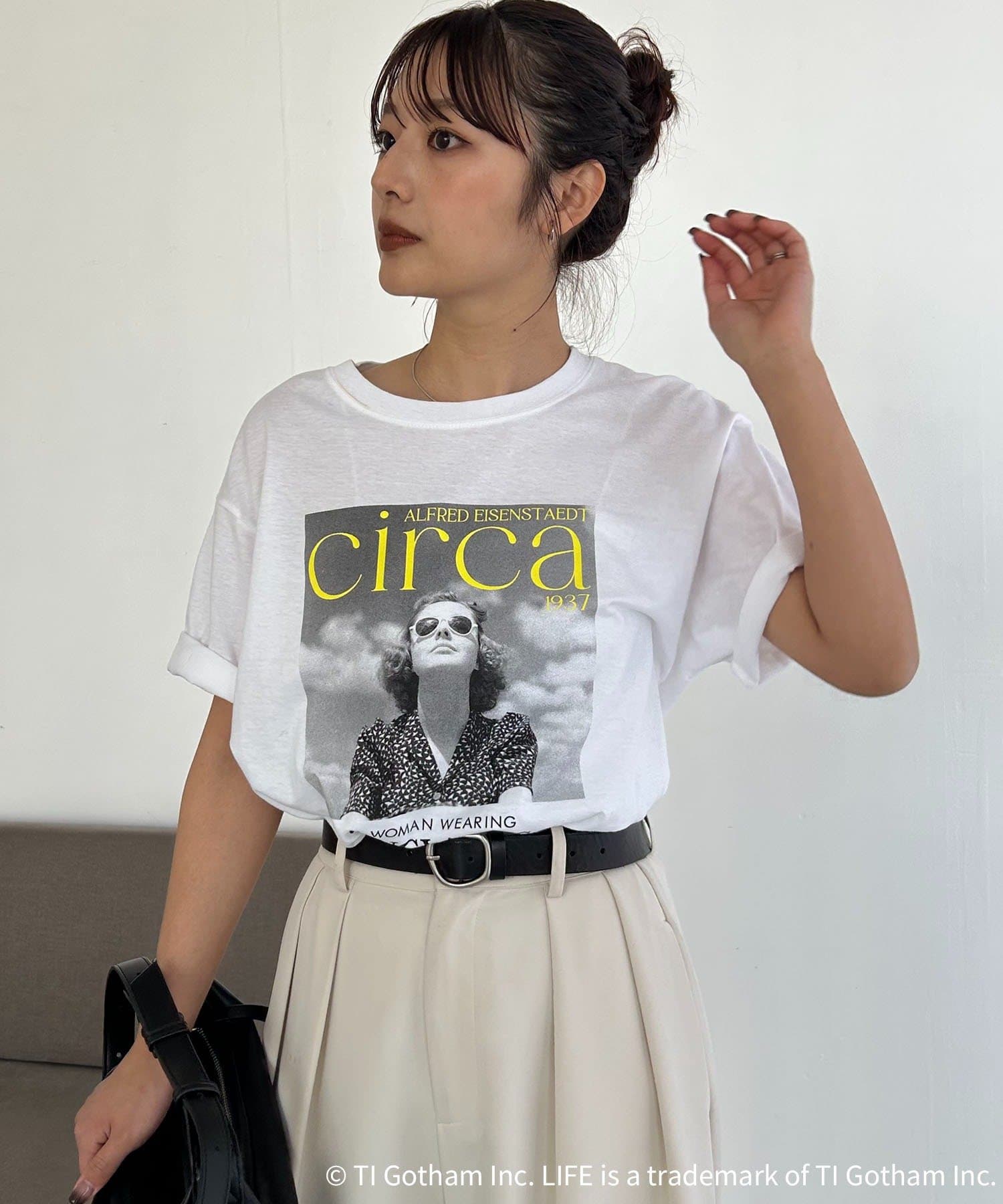 CAPRICIEUX LE'MAGE(カプリシュレマージュ) 〈GOOD ROCK SPEED〉circa PHOTO Tシャツ
