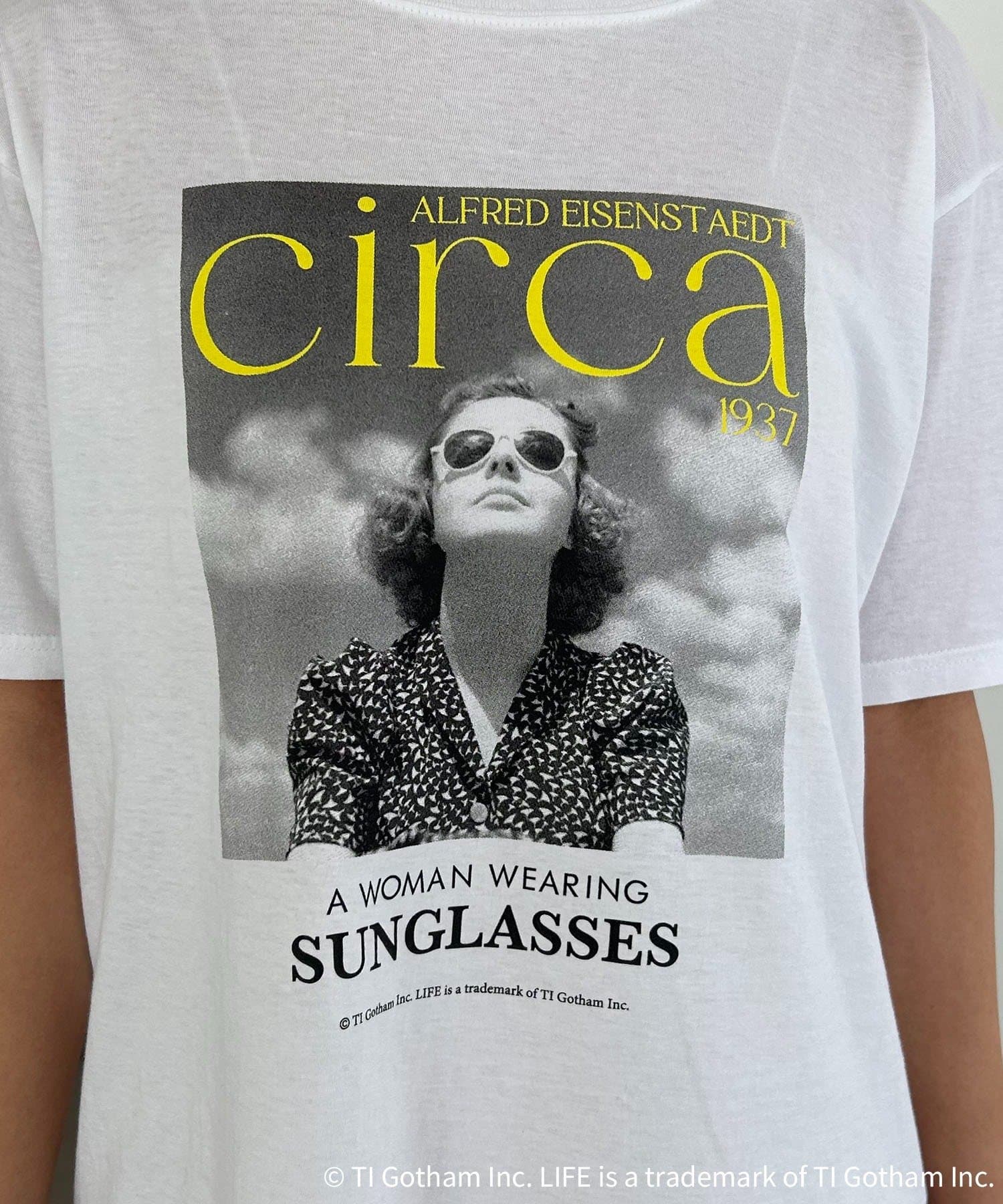 CAPRICIEUX LE'MAGE(カプリシュレマージュ) 〈GOOD ROCK SPEED〉circa PHOTO Tシャツ