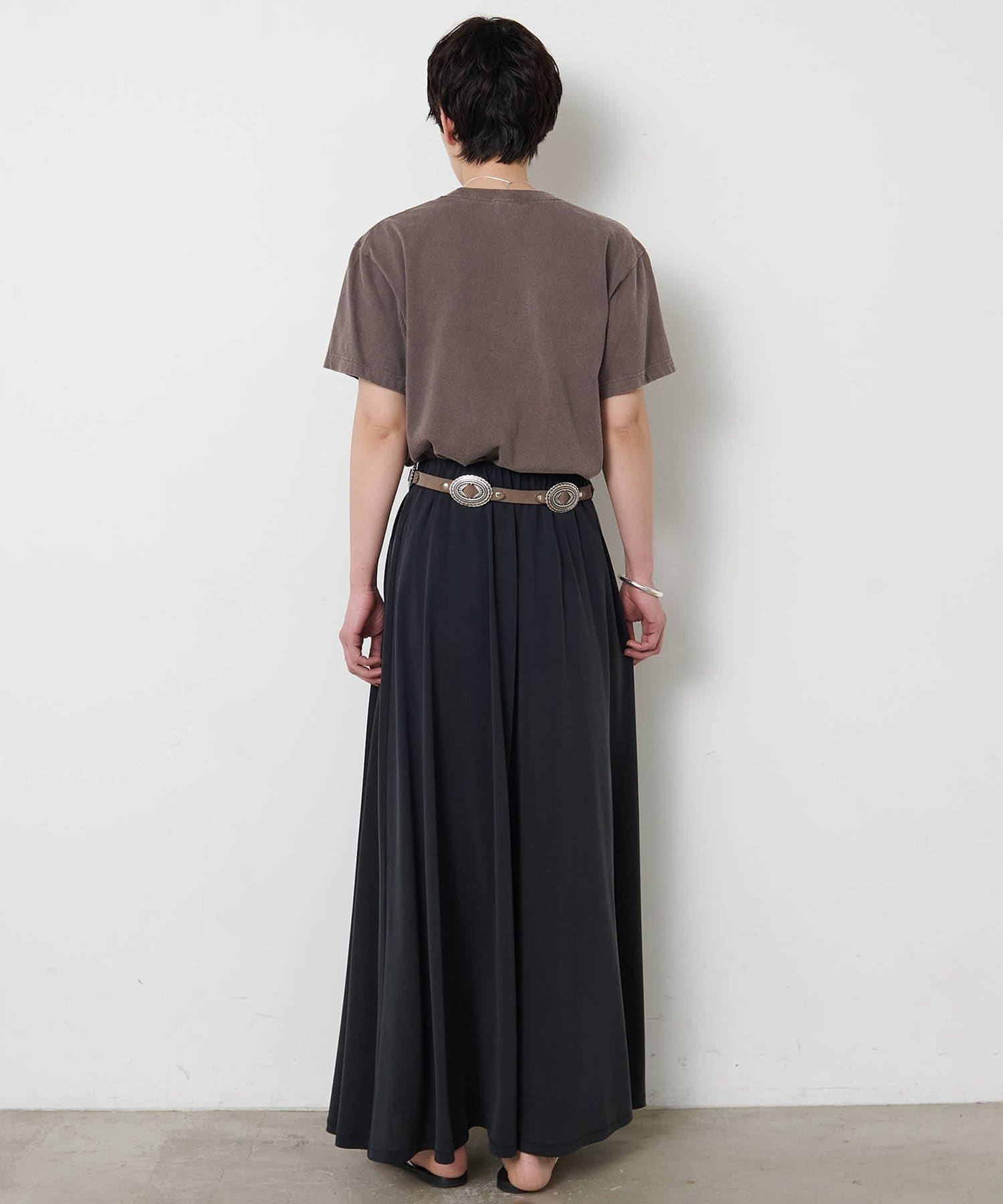 Whim Gazette(ウィム ガゼット) クラックプリントTシャツ