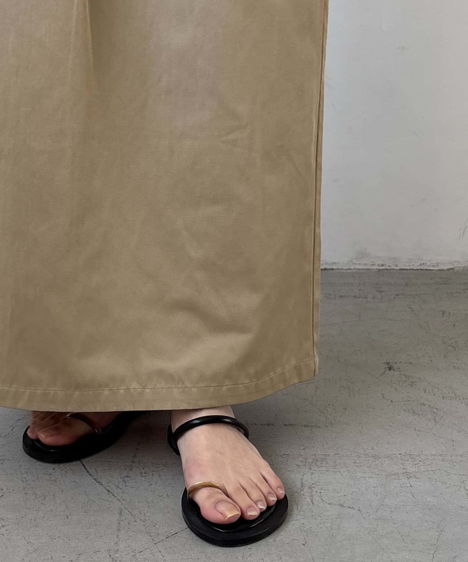 CAPRICIEUX LE'MAGE(カプリシュレマージュ) 【主役級スカート/低身長サイズあり】アシメタックベルト付スカート