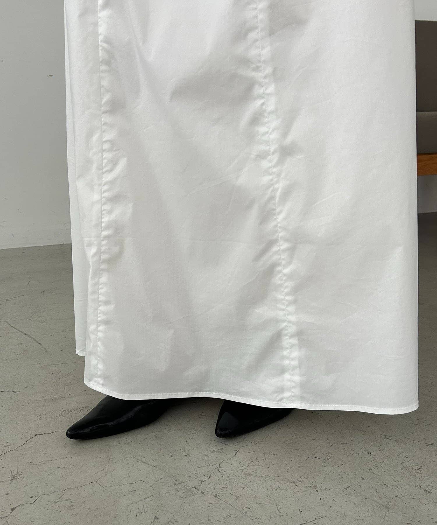 CAPRICIEUX LE'MAGE(カプリシュレマージュ) ラインギャザースカート