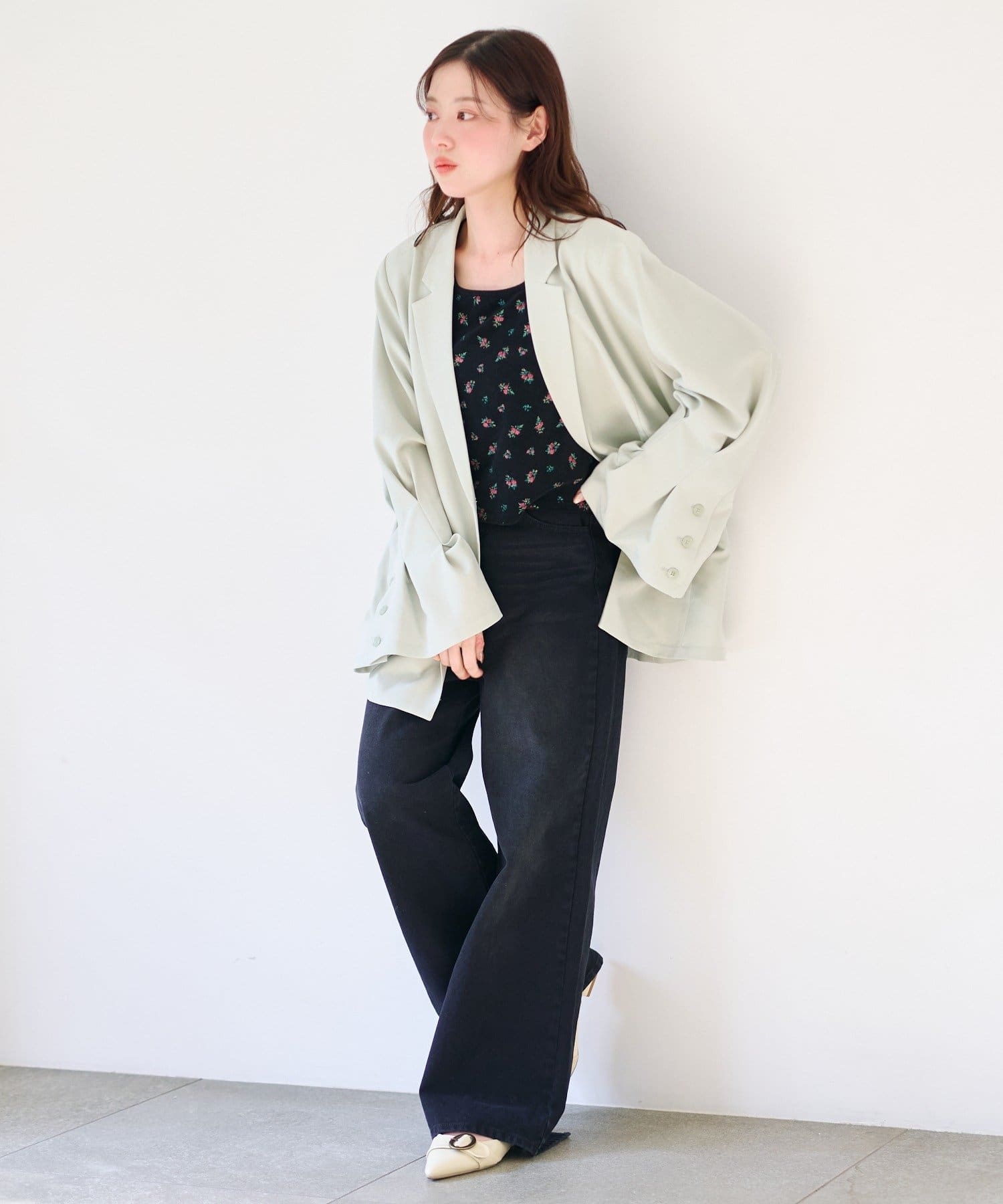 Kastane(カスタネ) 【WEB先行】フレア袖ジャケット