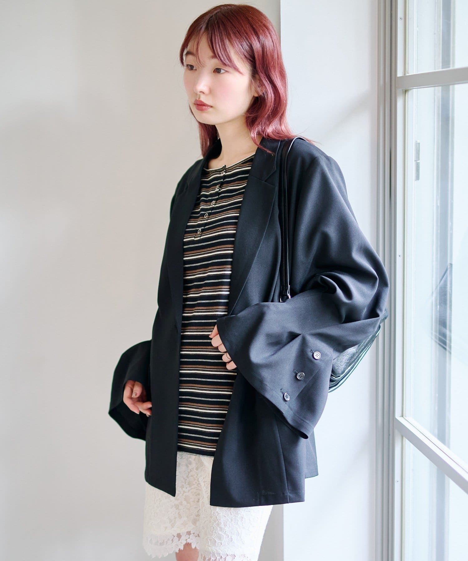 Kastane(カスタネ) 【WEB先行】フレア袖ジャケット