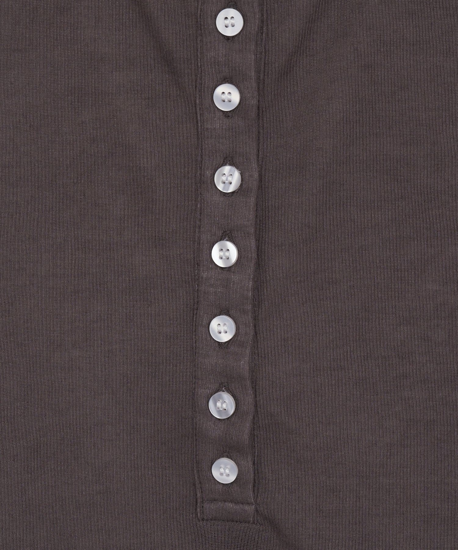 DISCOAT(ディスコート) 【WEB限定】配色ヘンリーノースリーブ