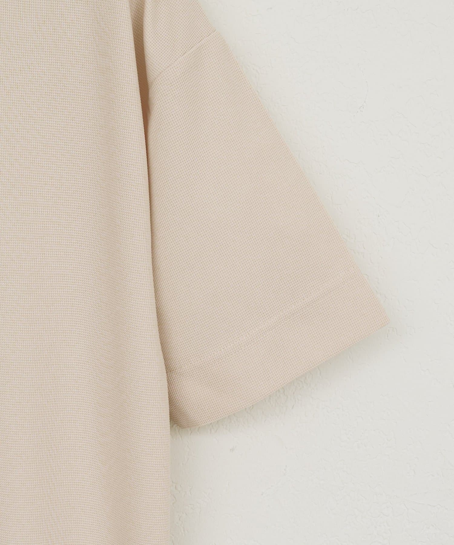 DISCOAT(ディスコート) 【WEB限定】衿2重ゆったりカットワンピース