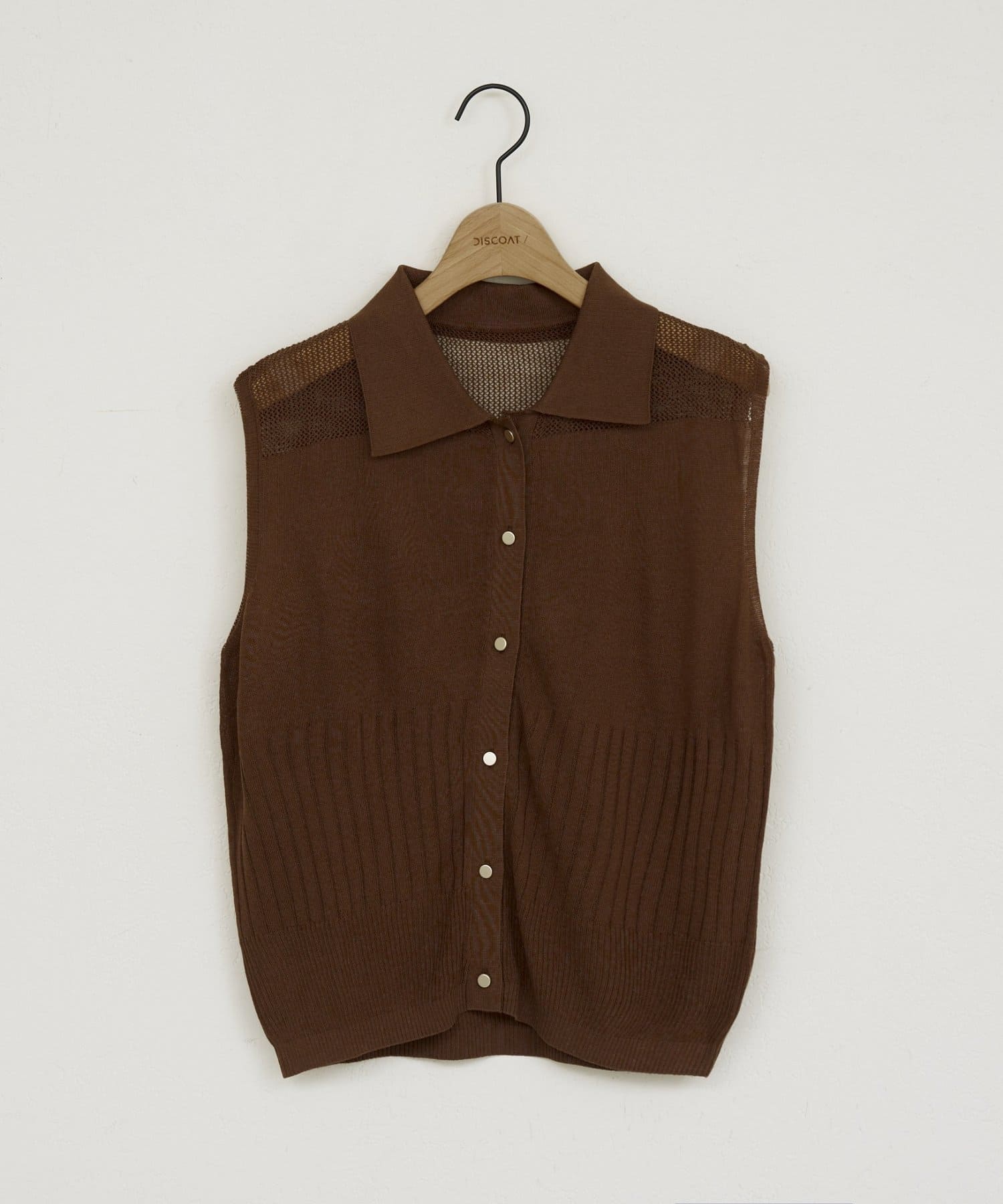 DISCOAT(ディスコート) 【WEB限定】ヘルシーニットカーディガン