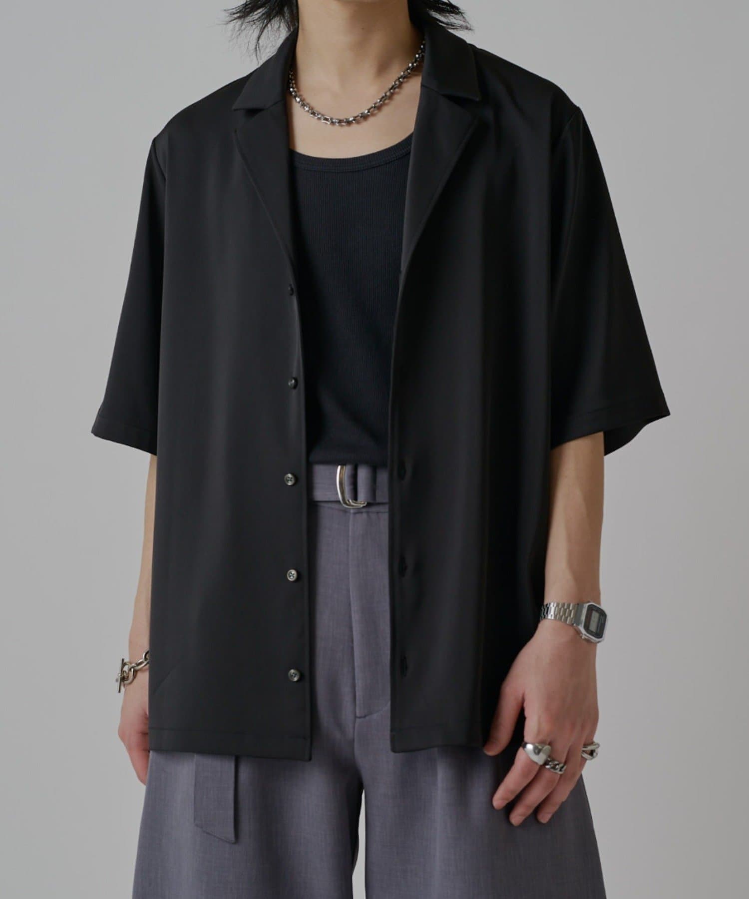 Lui's(ルイス) サテンLUXシャツジャケット