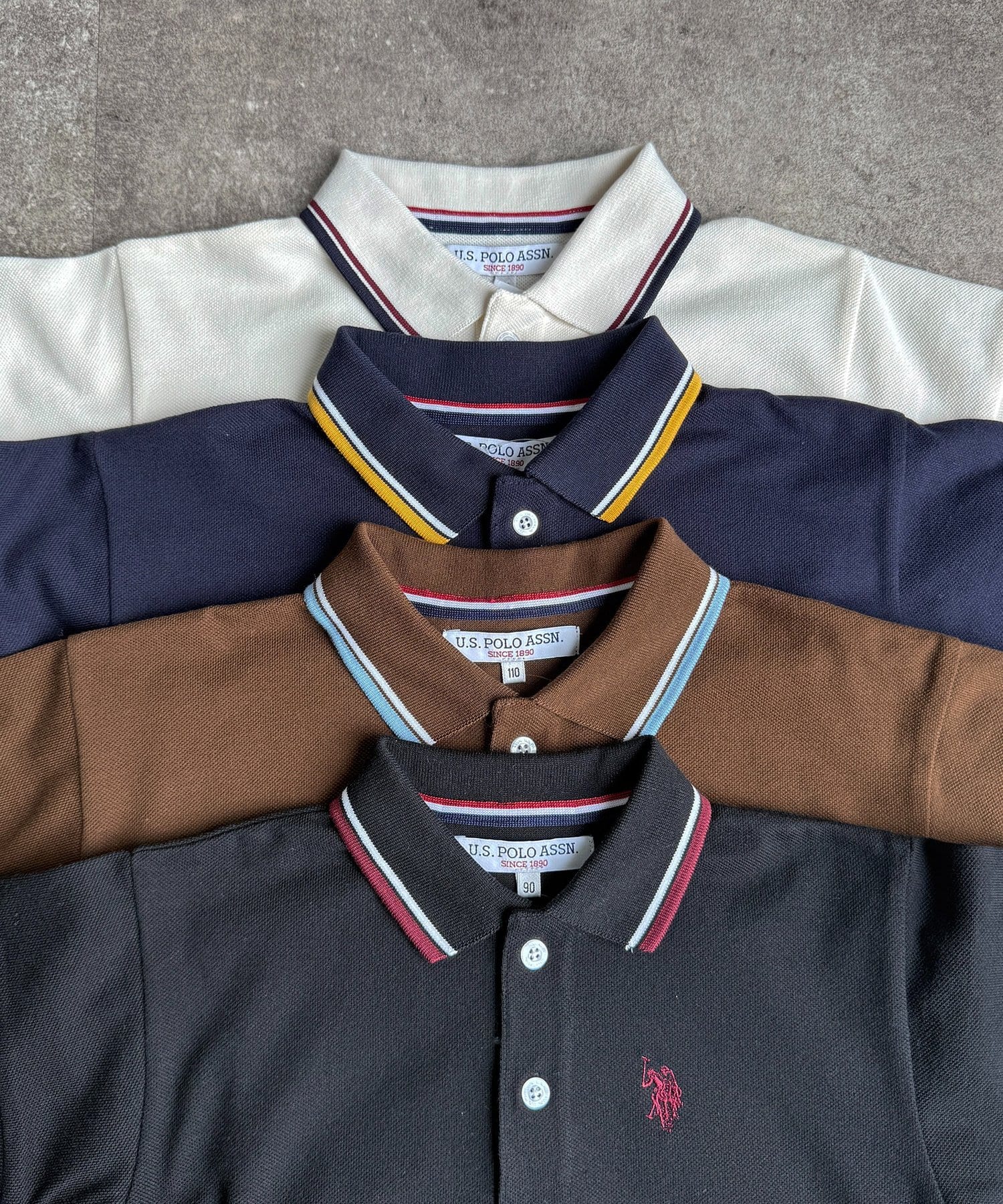 CPCM(シーピーシーエム) 【KIDS】【U.S. POLO ASSN.】鹿の子ポロ