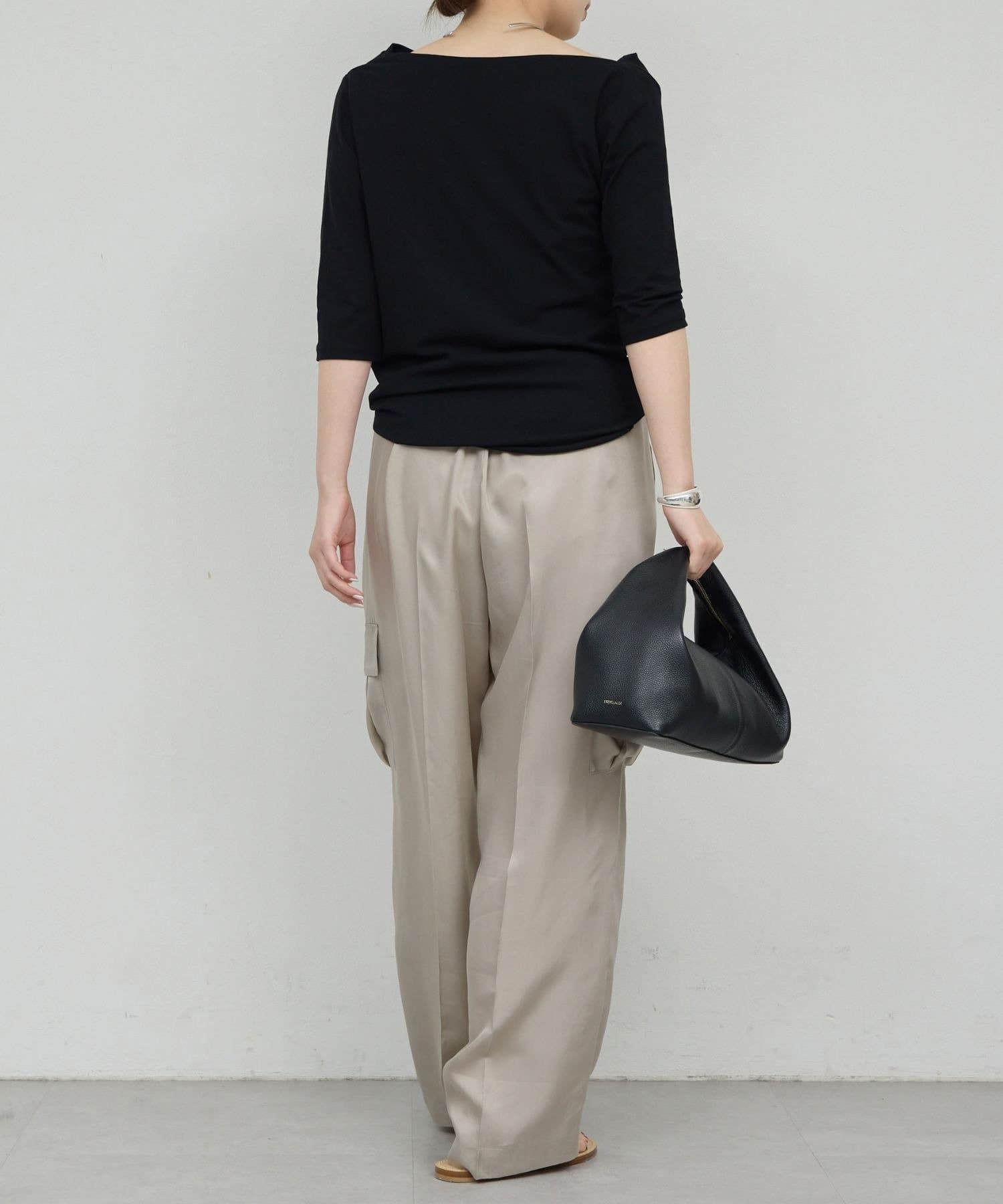 GALLARDAGALANTE(ガリャルダガランテ) 【2WAY】ハーフスリーブカットソー