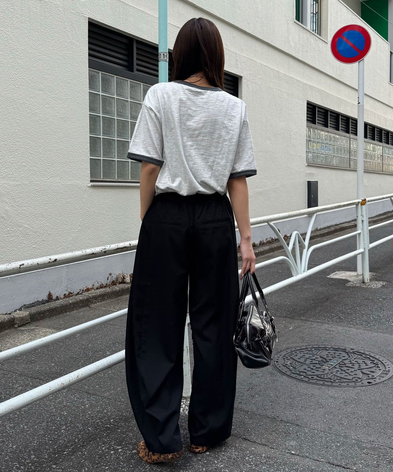 CIAOPANIC(チャオパニック) アソートプリントリンガーTシャツ