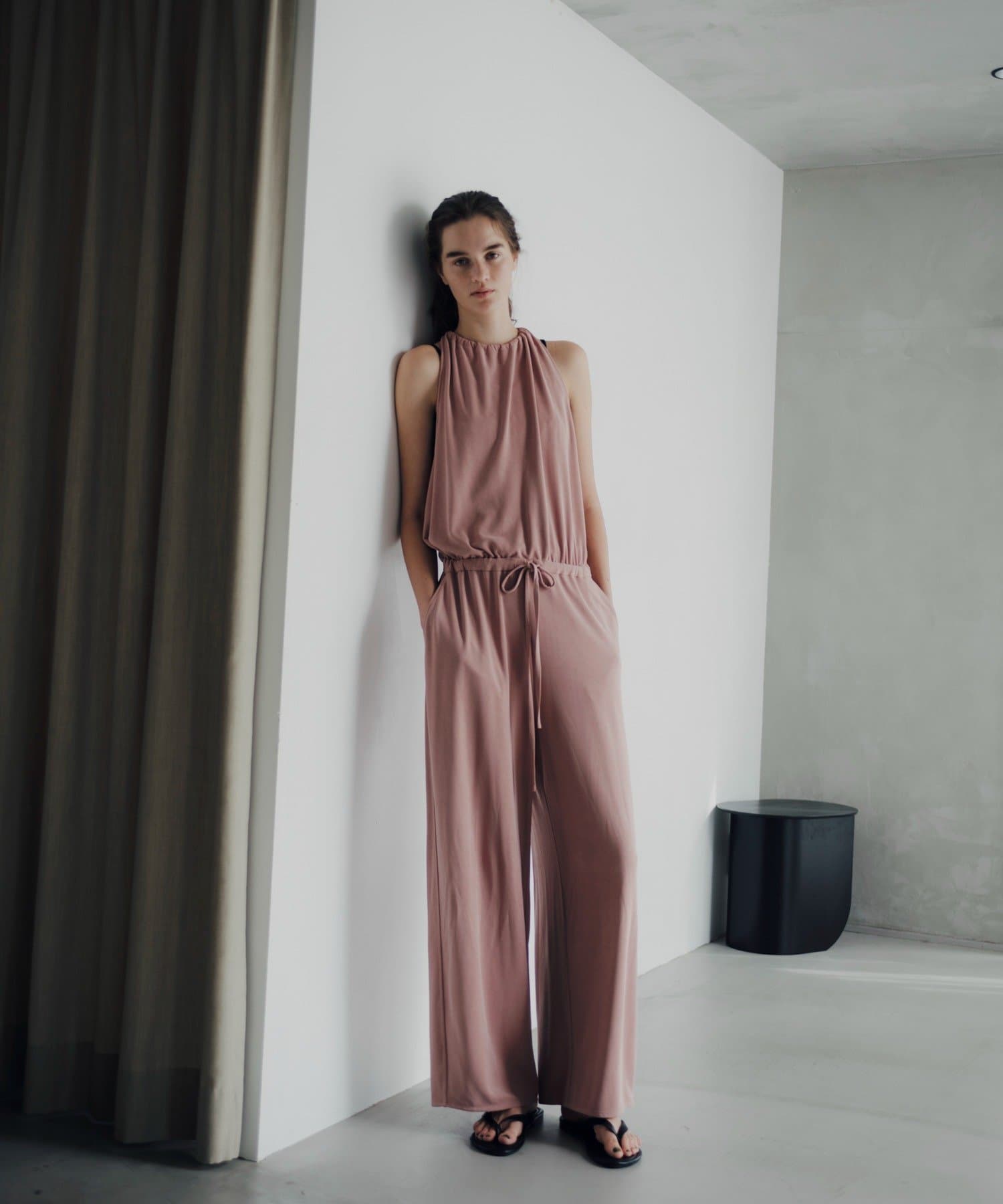 Pasterip(パセリ) Easy drawstring jumpsuit