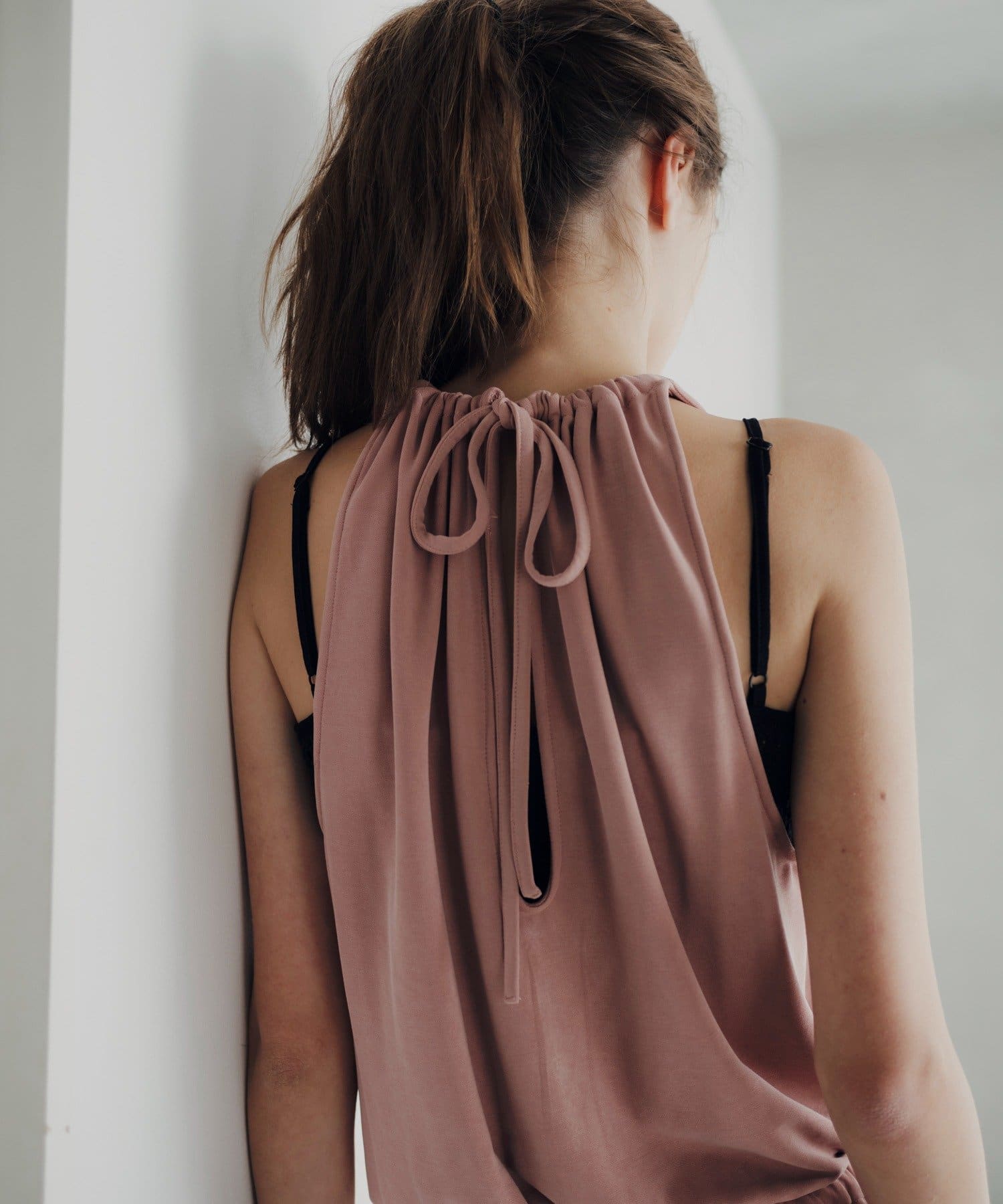 Pasterip(パセリ) Easy drawstring jumpsuit