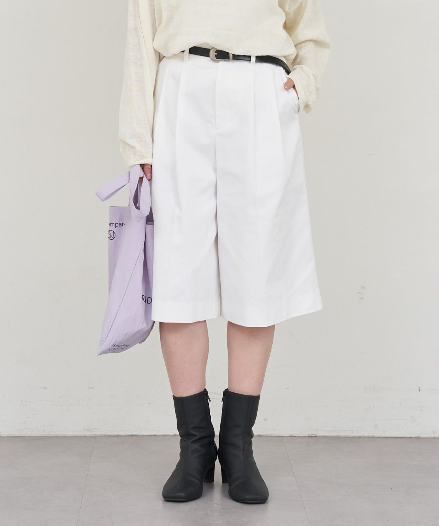 OUTLET(アウトレット) 【SHENERY】ハーフチノパンツ