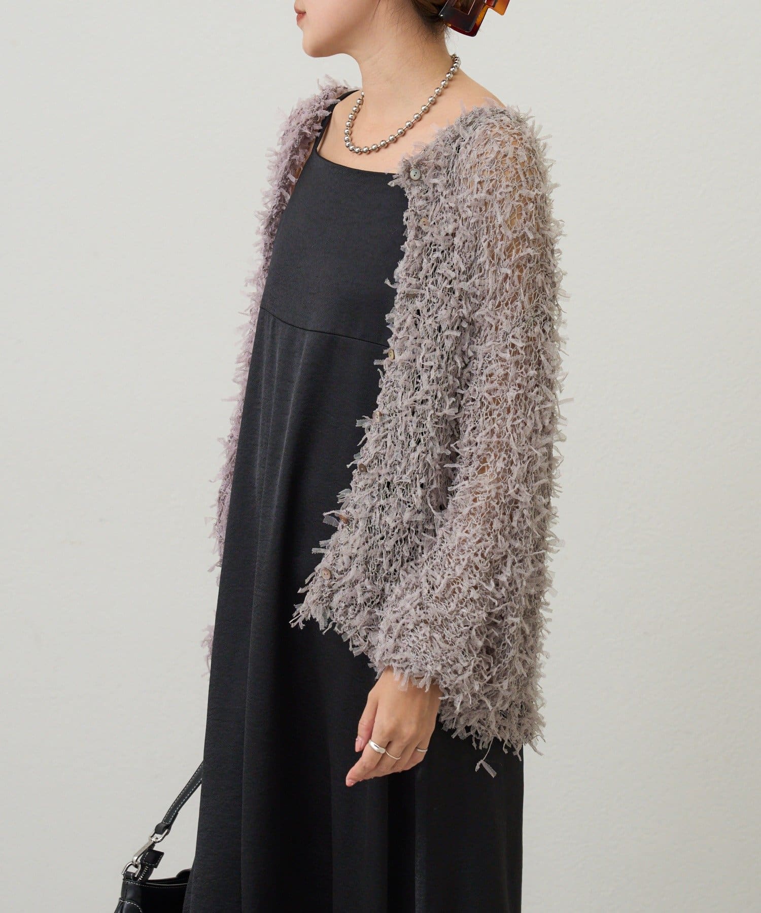 OUTLET(アウトレット) 【SHENERY】サテンキャミワンピース