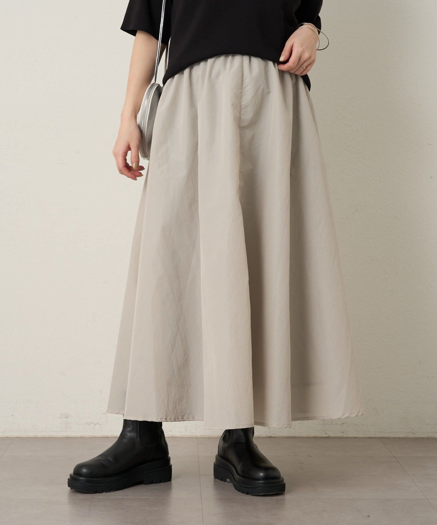 OUTLET(アウトレット) 【Omekashi】フレアスカート