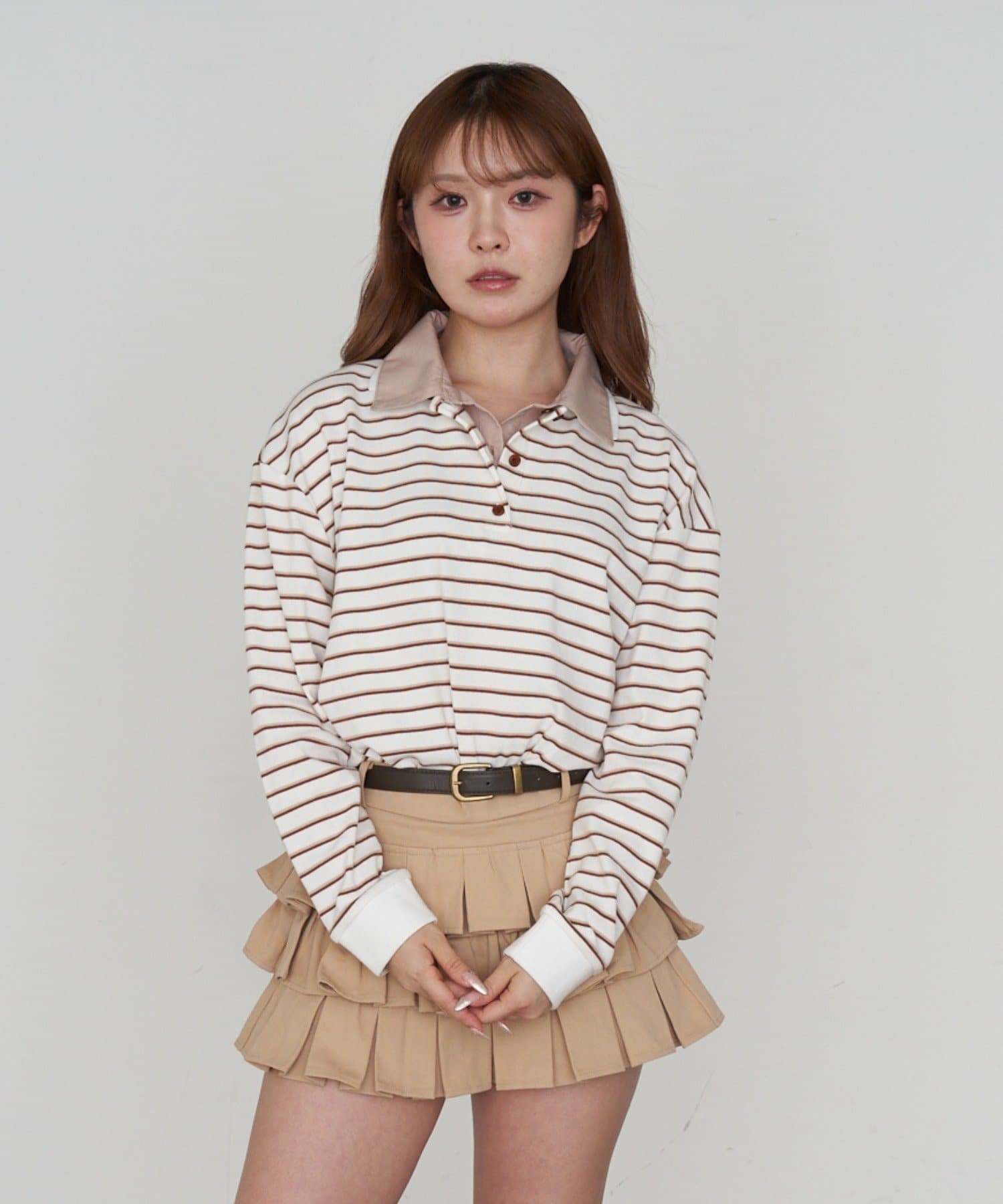 OUTLET(アウトレット) 【RAY CASSIN】ボーダーポロTシャツ