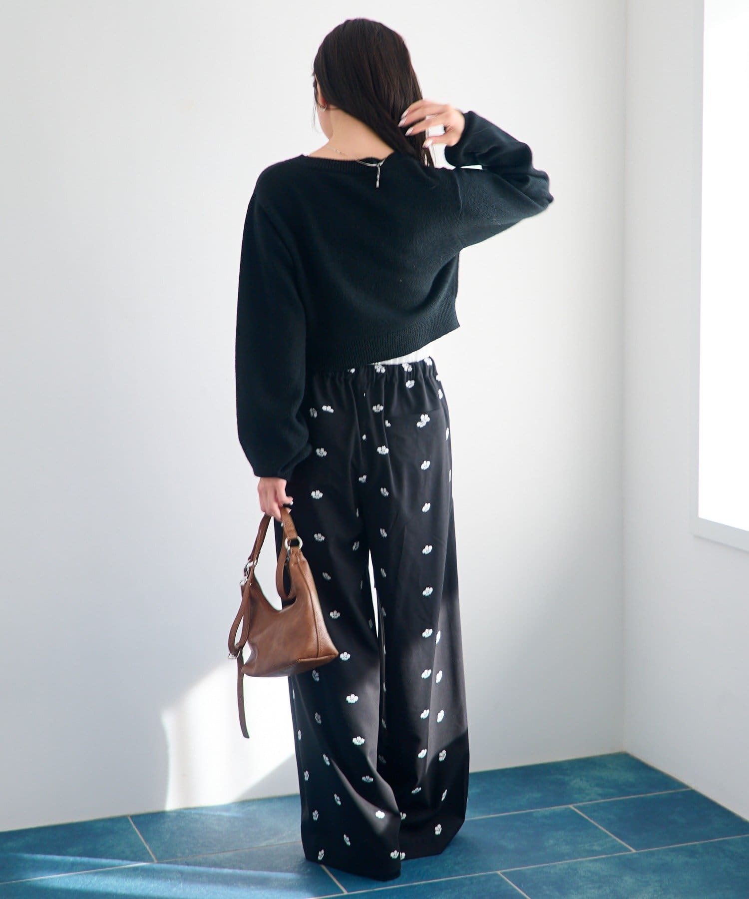 OUTLET(アウトレット) 【Kastane】フリルチビニットカーディガン