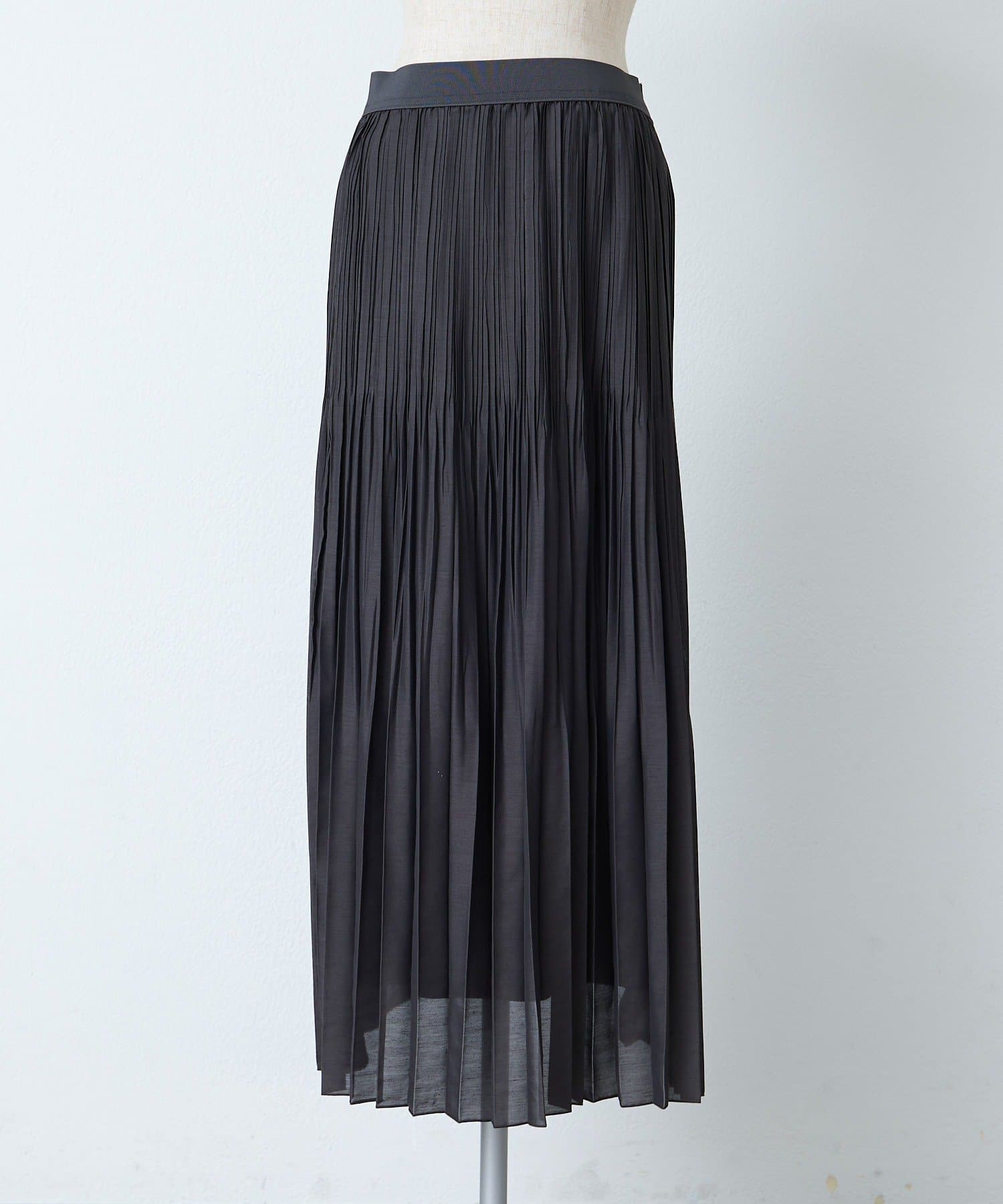 PUAL CE CIN(ピュアルセシン) シアープリーツスカート