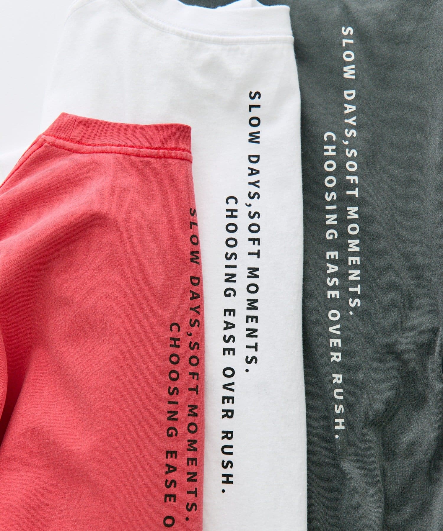 PUAL CE CIN(ピュアルセシン) 【＠yns628企画】ロゴ刺繍×プリント チュニックTシャツ