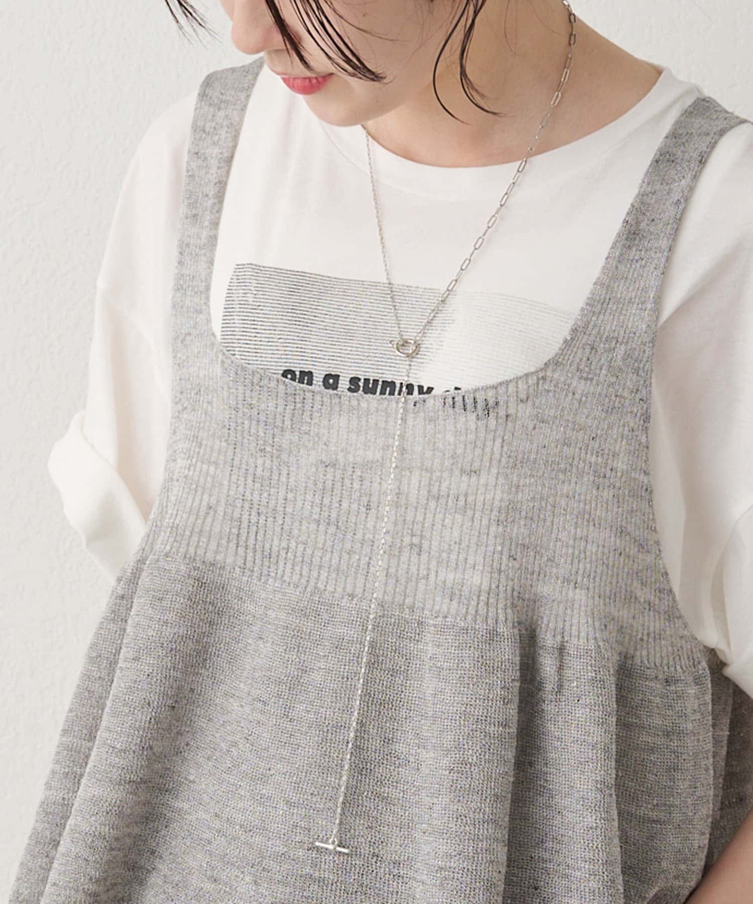 PUAL CE CIN(ピュアルセシン) マルチWAYチェーンネックレス