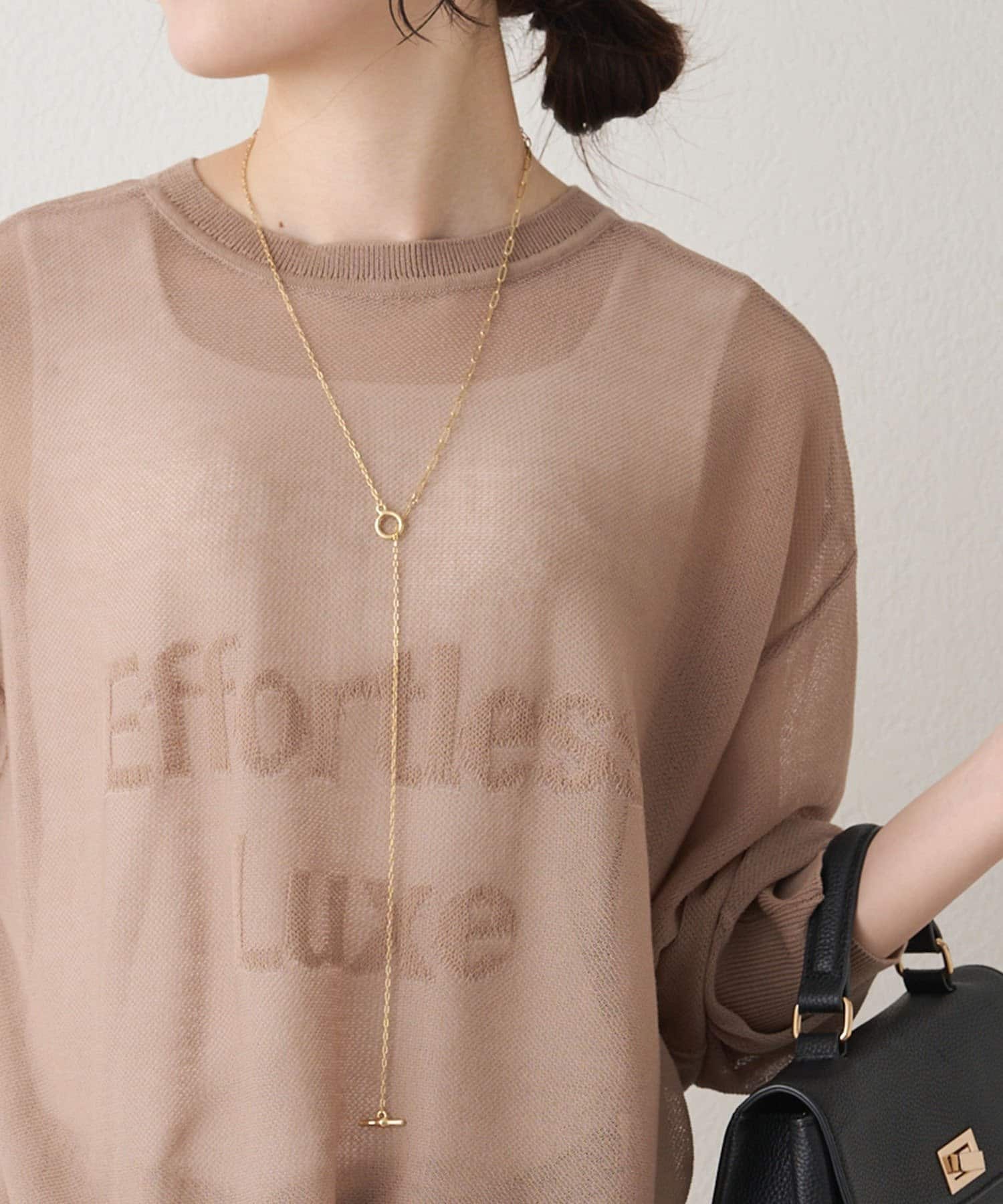 PUAL CE CIN(ピュアルセシン) マルチWAYチェーンネックレス