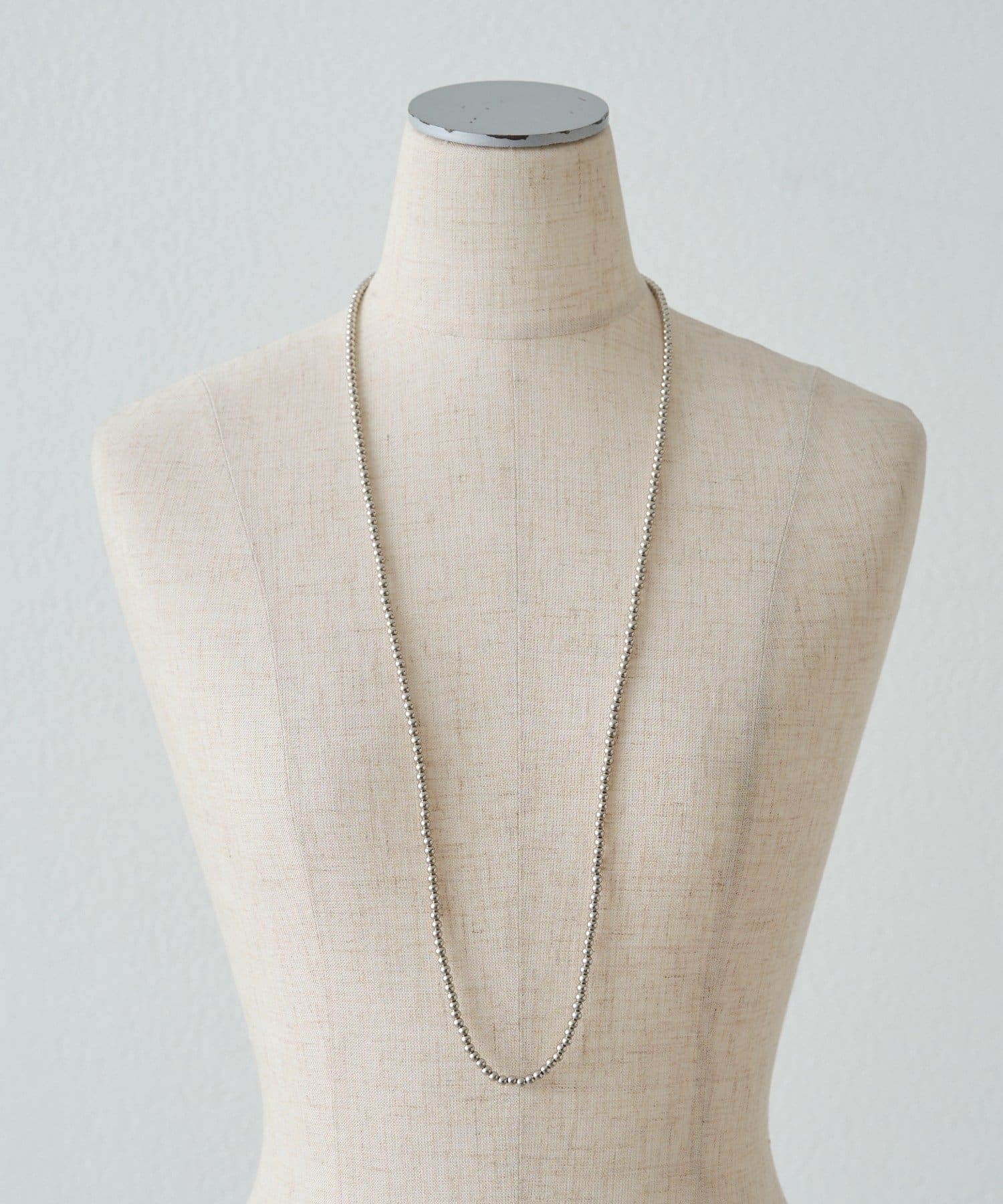 PUAL CE CIN(ピュアルセシン) 2WAYボールチェーンネックレス