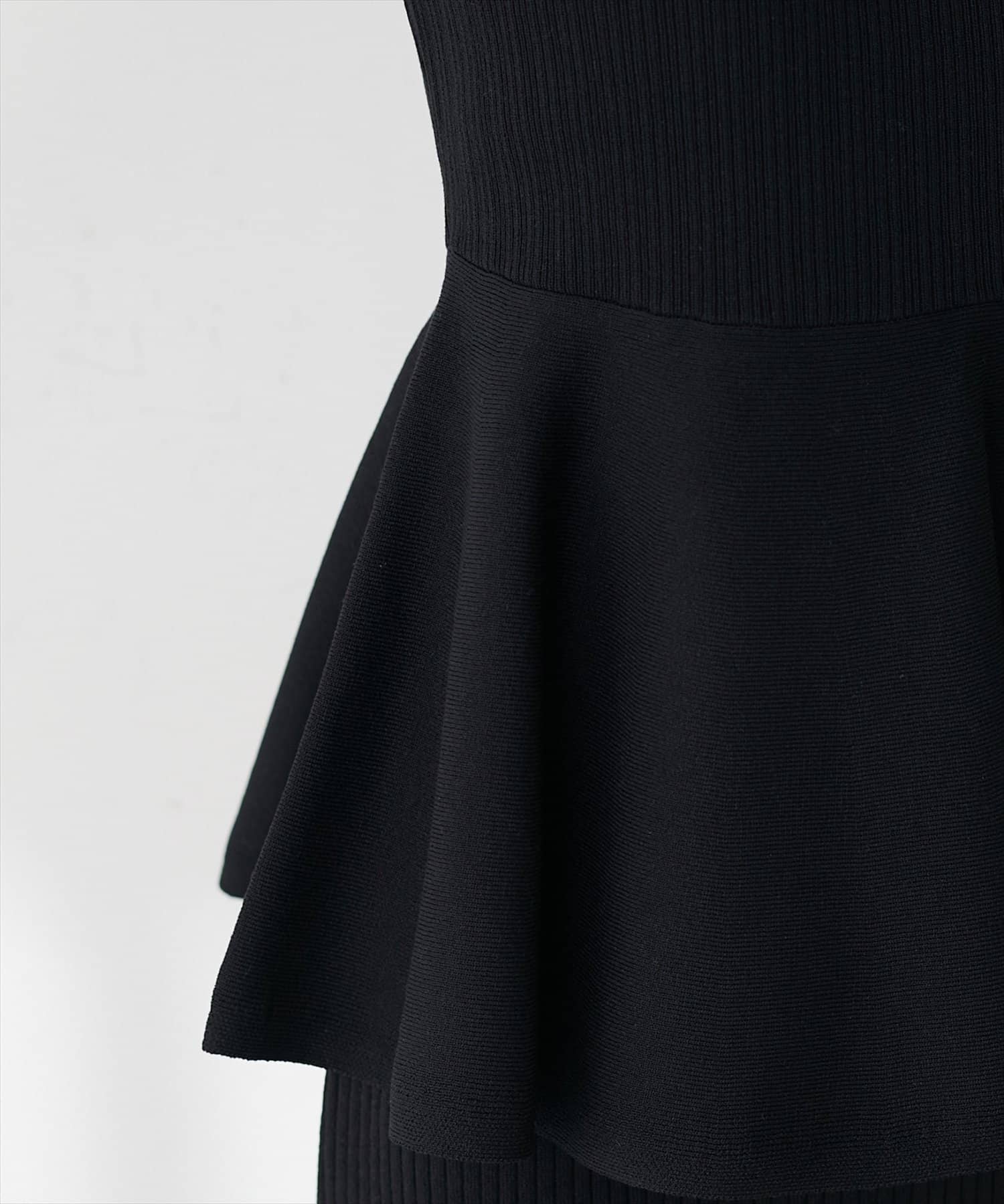 natural couture(ナチュラルクチュール) 【セットフェア対象】UVカット付きボレロ×ペプラムニットSET